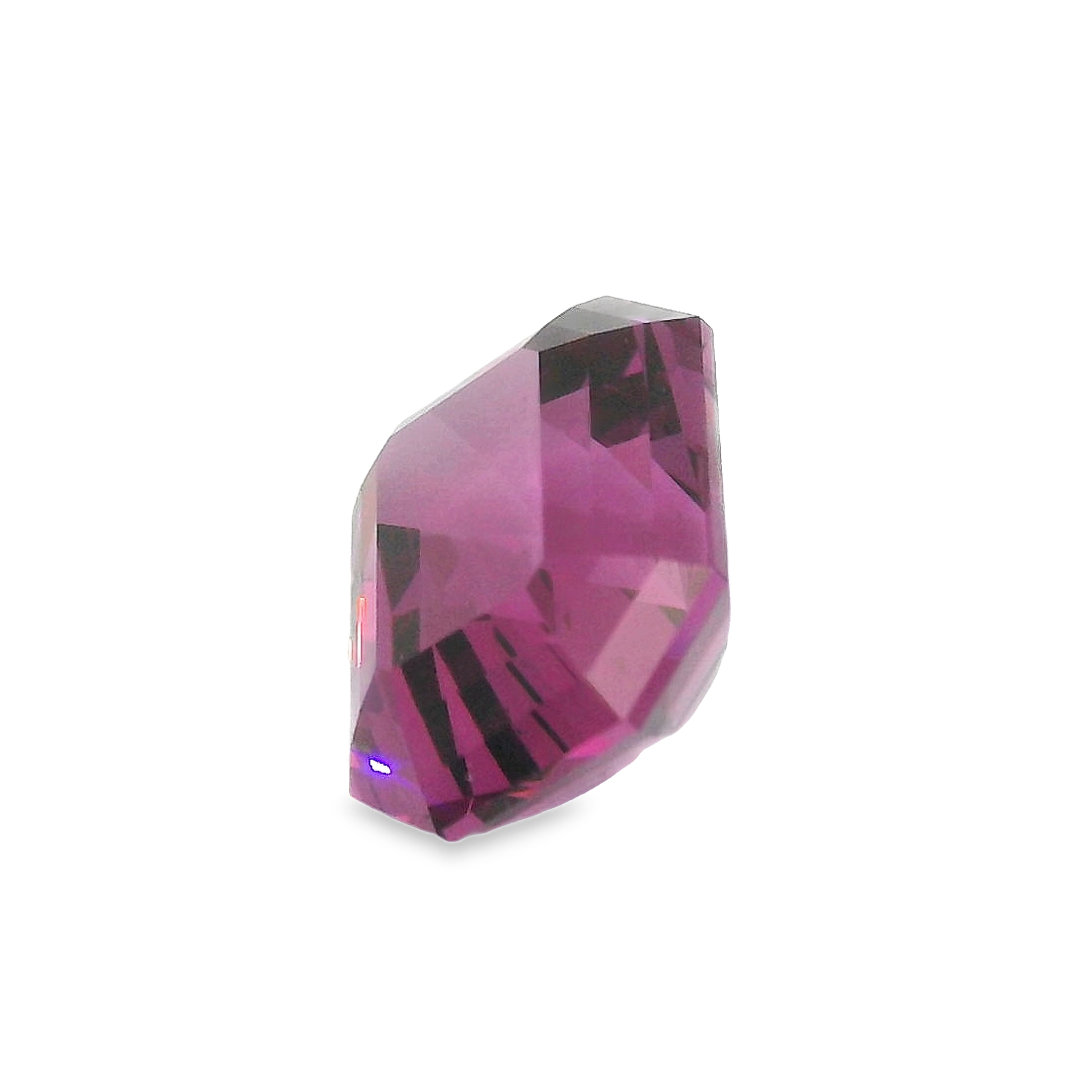 4.02ct Pink Emerald cut Garnet