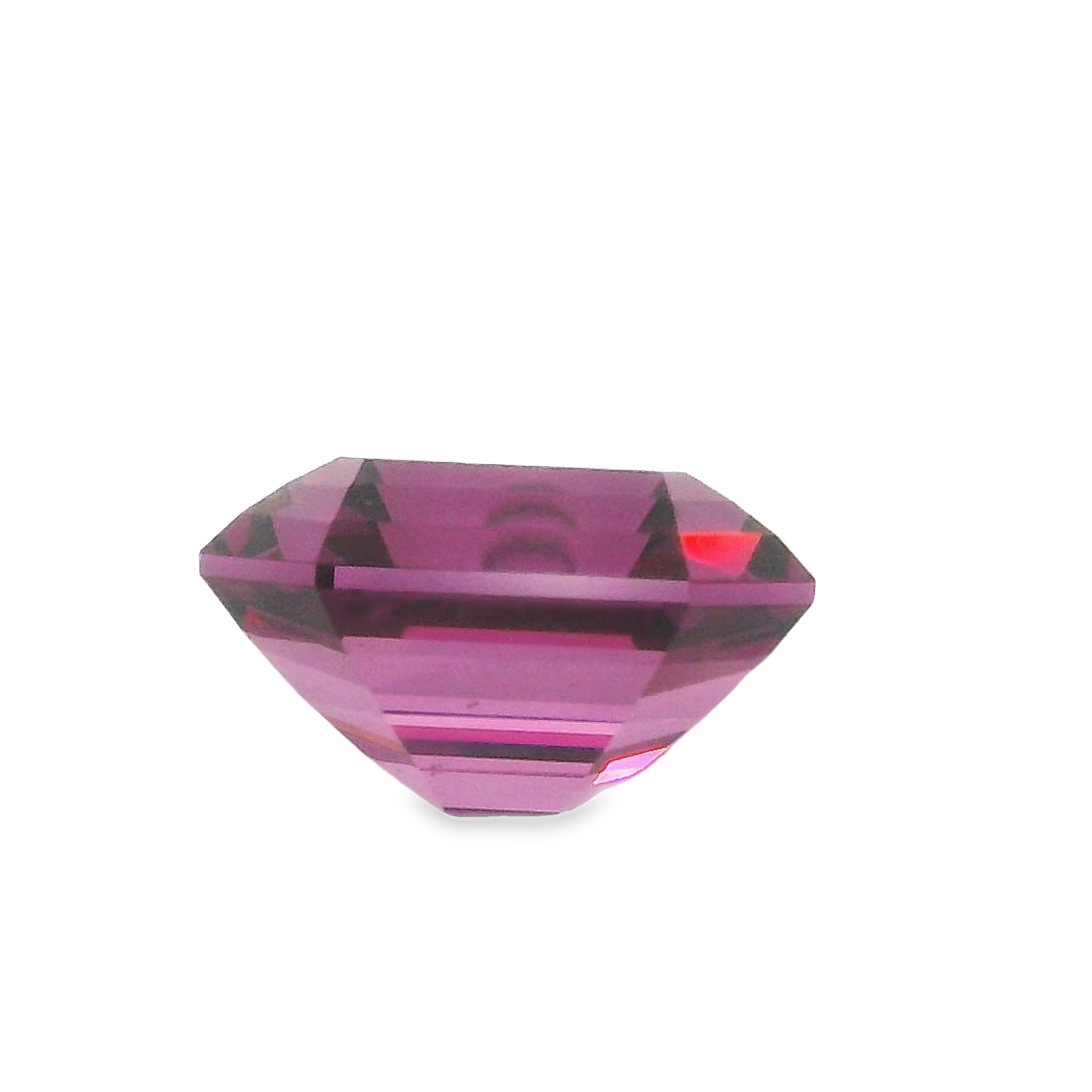 4.02ct Pink Emerald cut Garnet