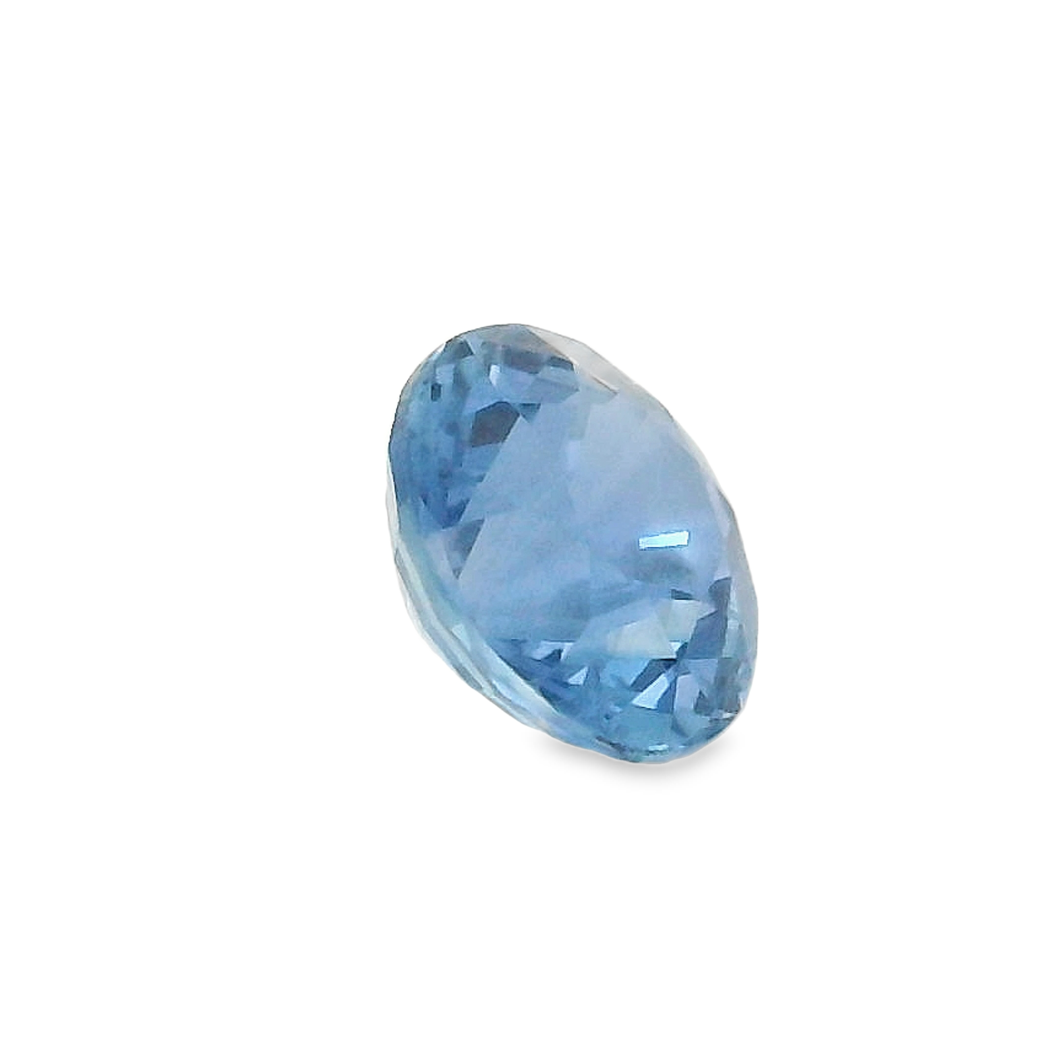 1.21ct Round Brilliant Blue Sapphire