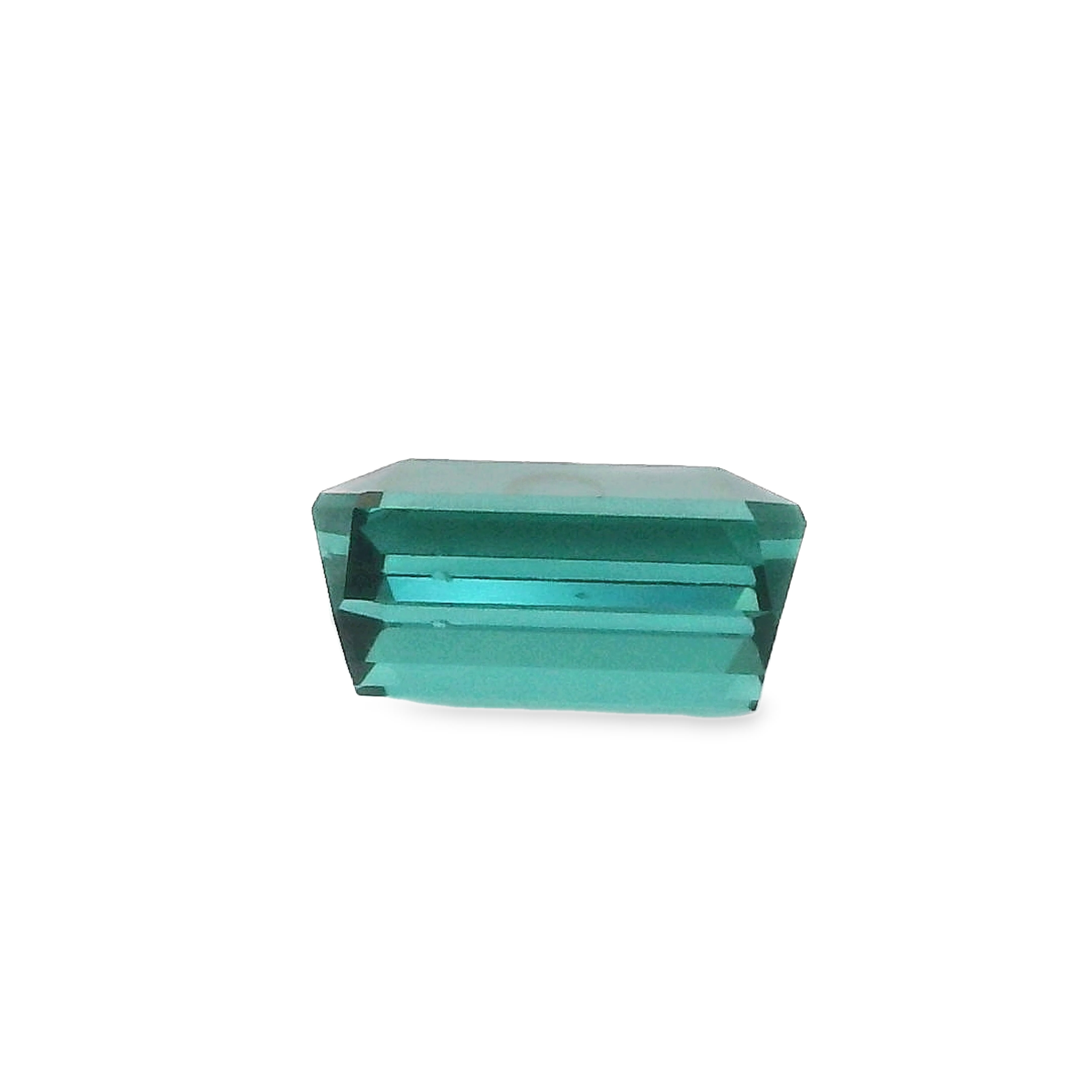 1.38ct Emerald cut blue Tourmaline