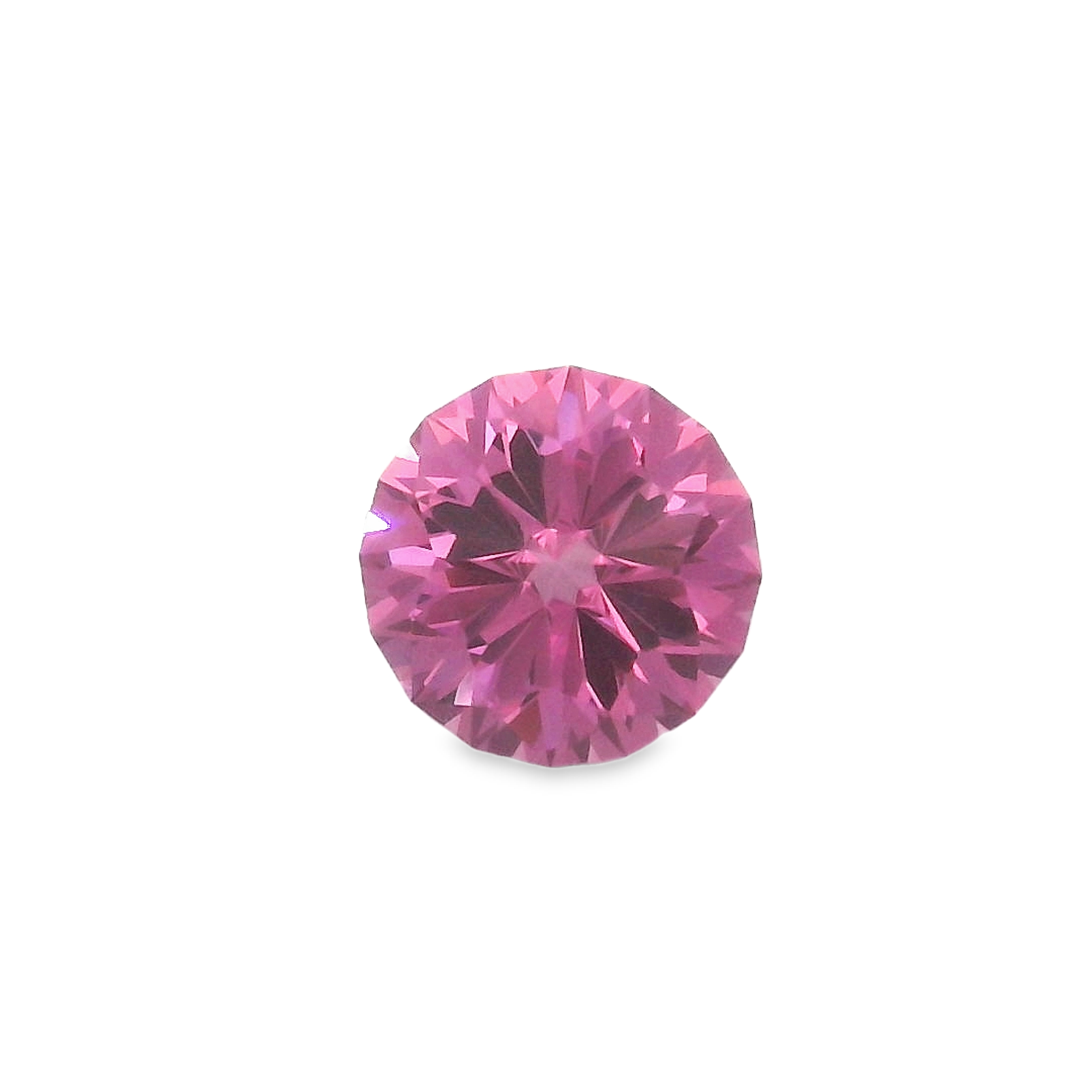 1.07ct Pink Round Brilliant cut Garnet