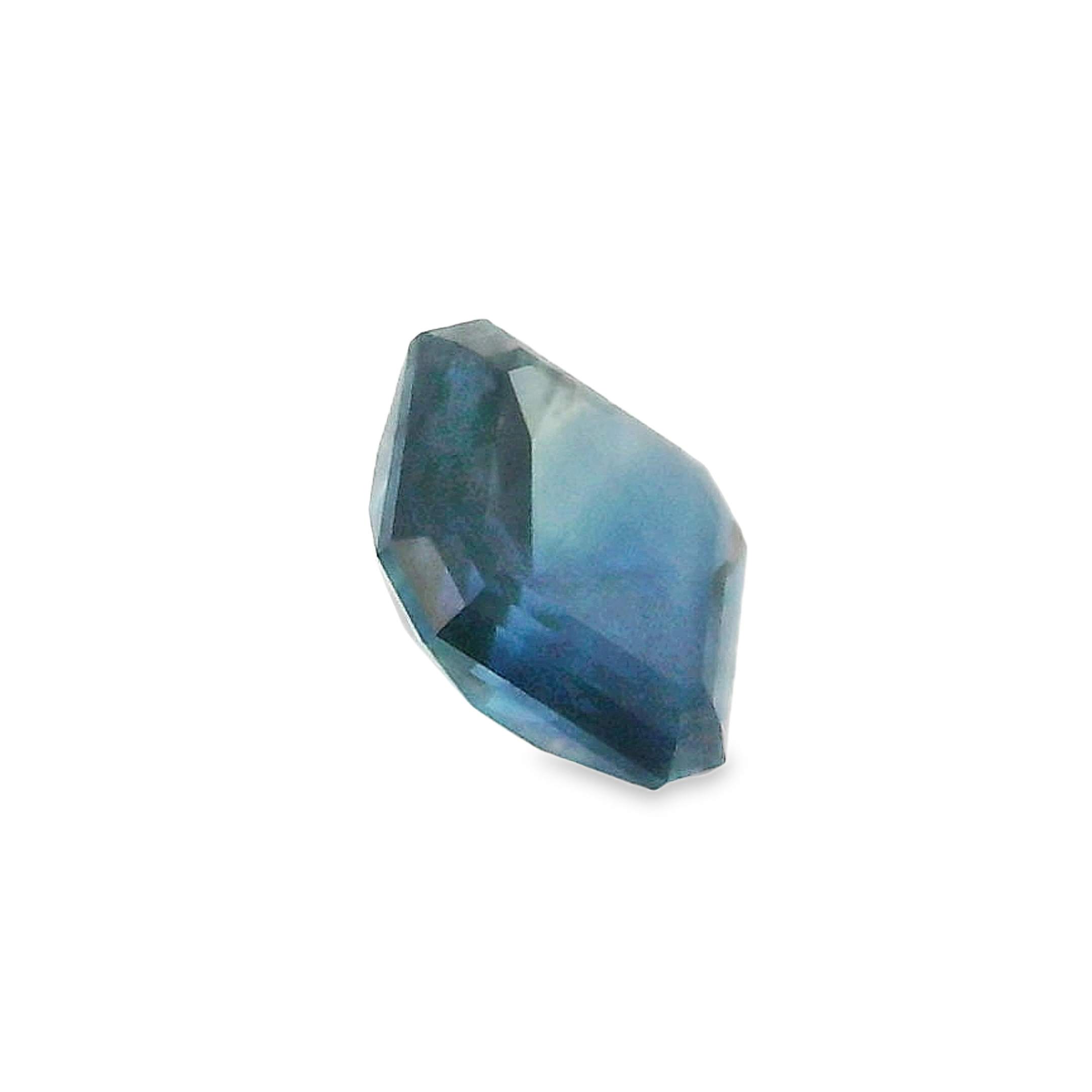 1.00ct Tasmanian blue Radiant cut Sapphire