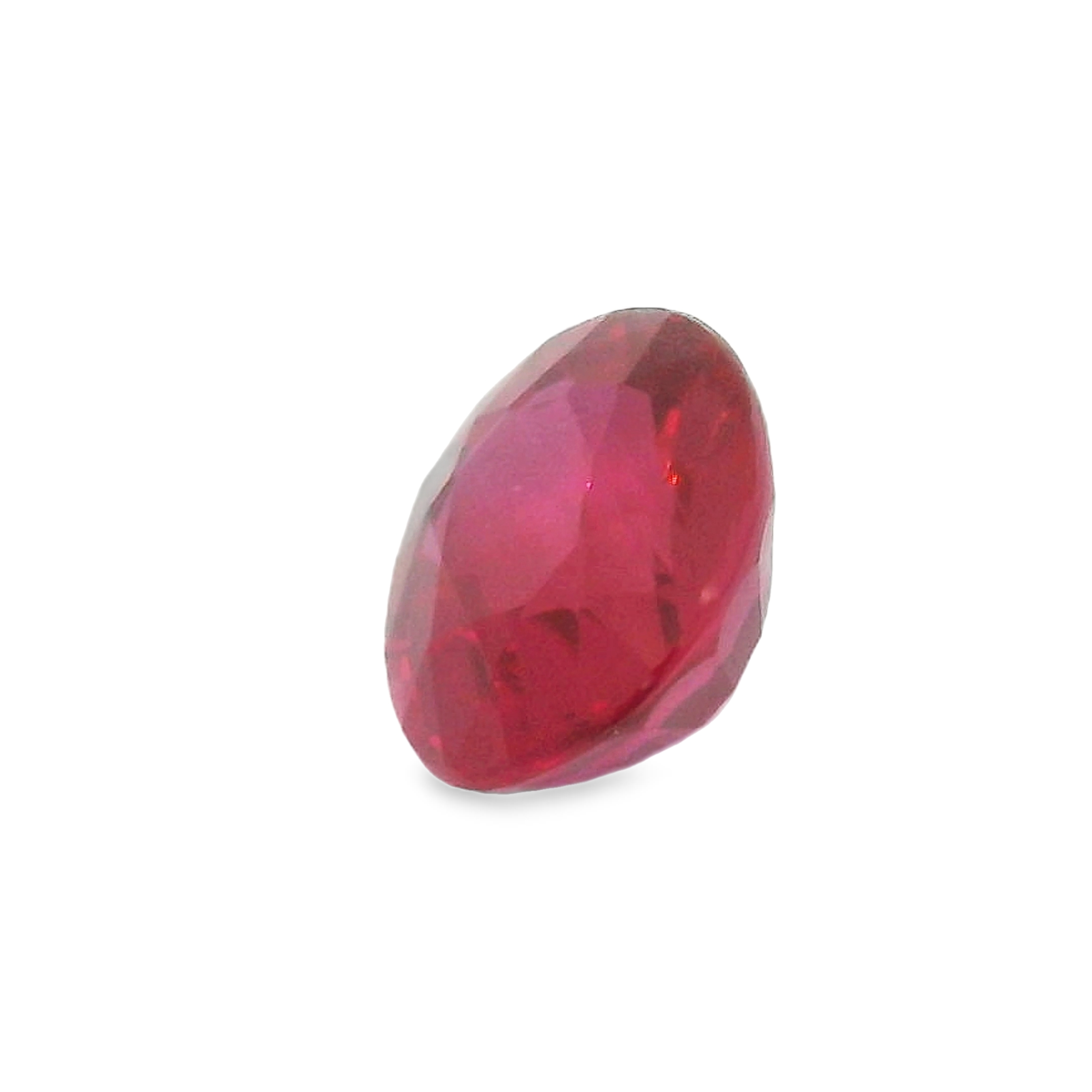 1.51ct Oval cut Red Ruby