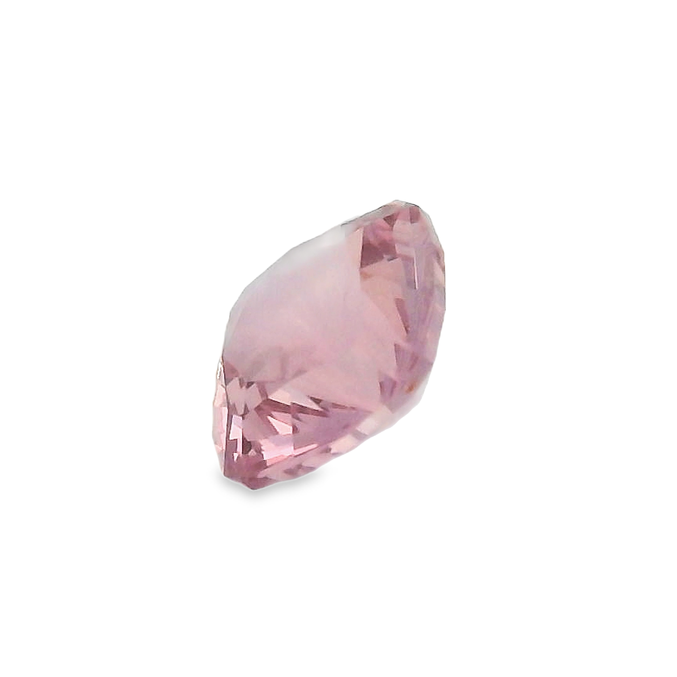 1.23ct Pink Cushion cut Sapphire