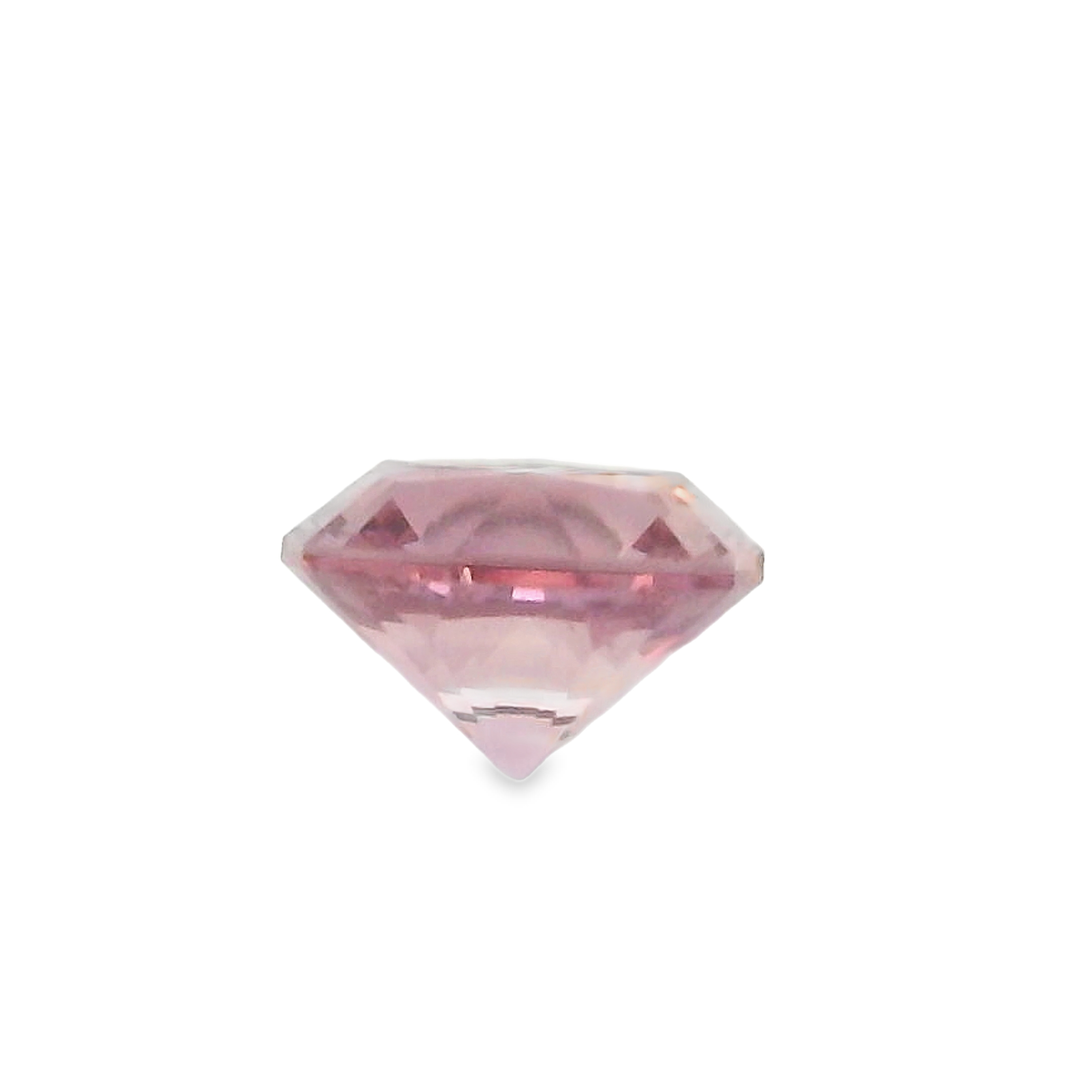 1.23ct Pink Cushion cut Sapphire