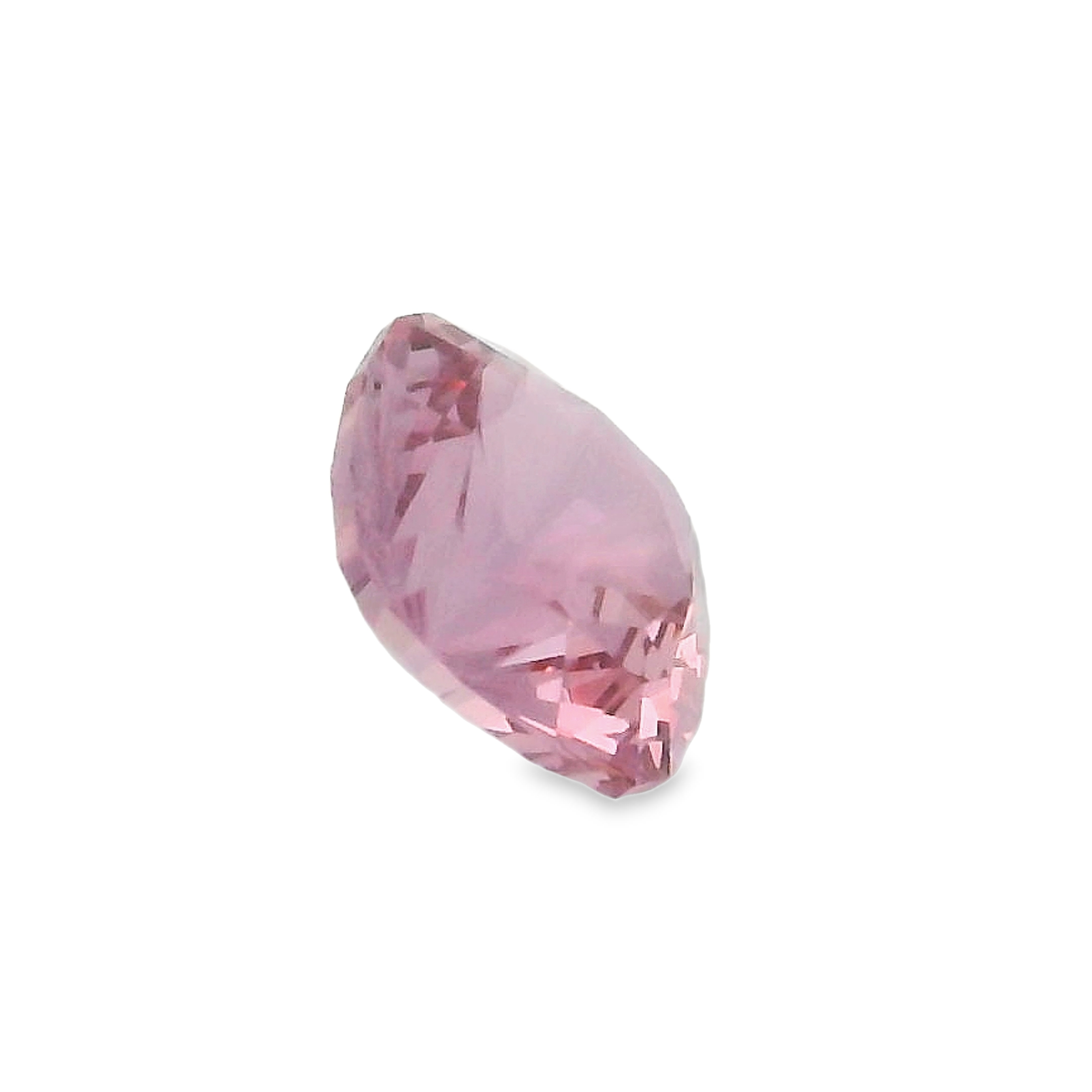 1.23ct Pink Cushion cut Sapphire