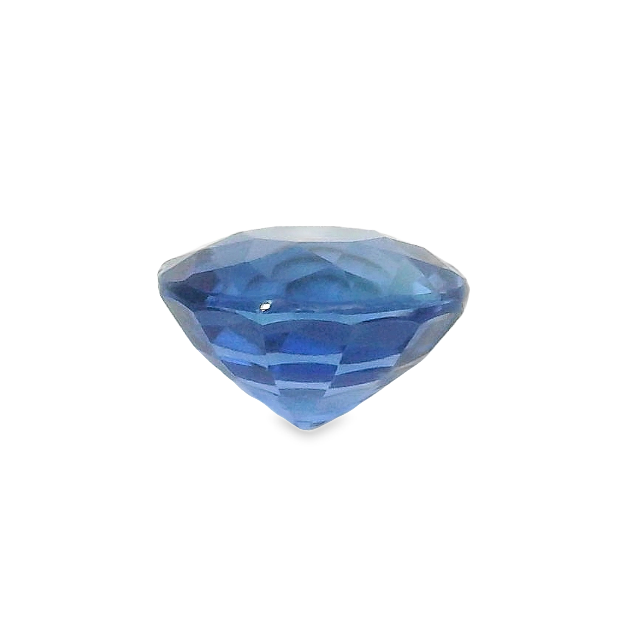 1.57ct Blue Round Sapphire