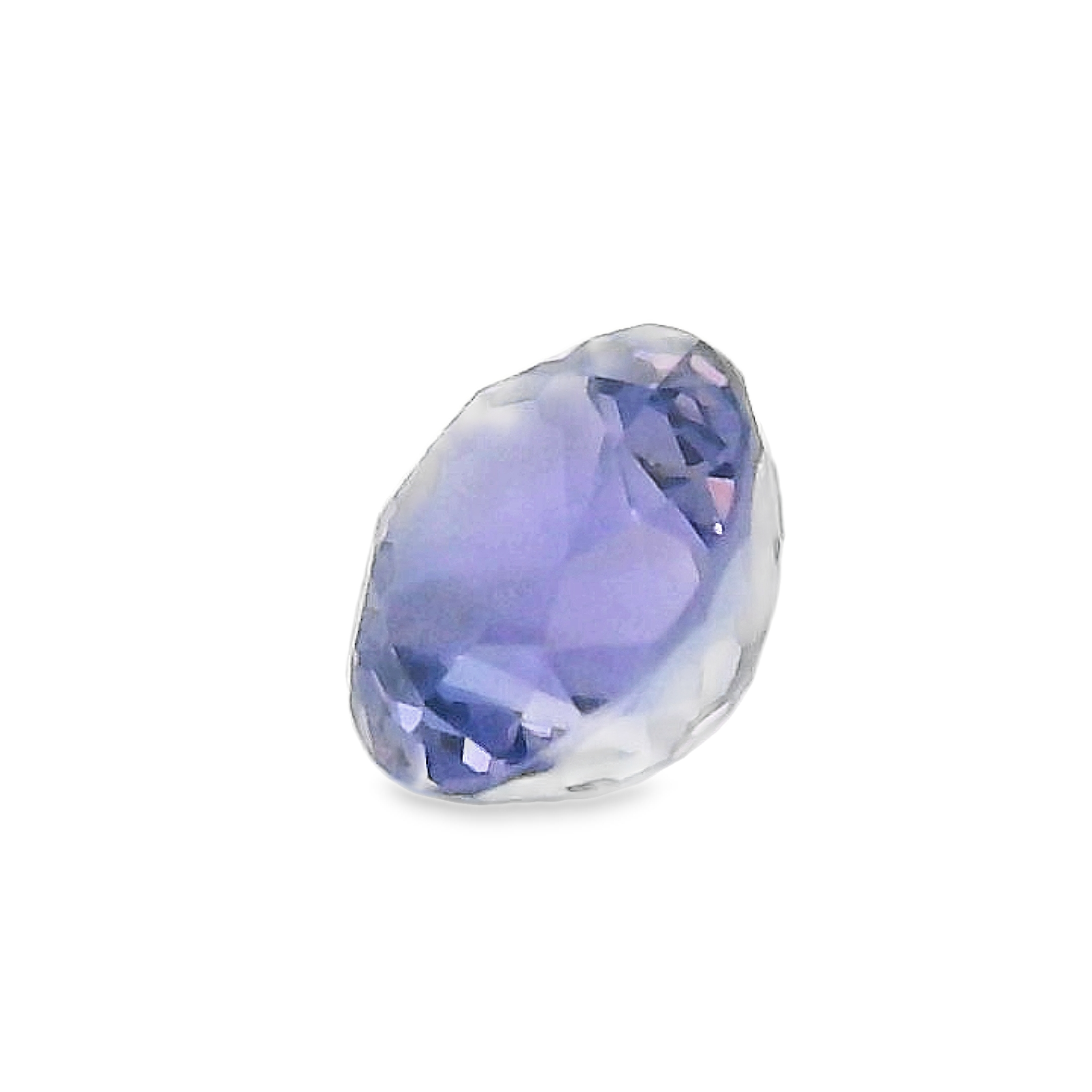 1.06ct Round Purple Sapphire