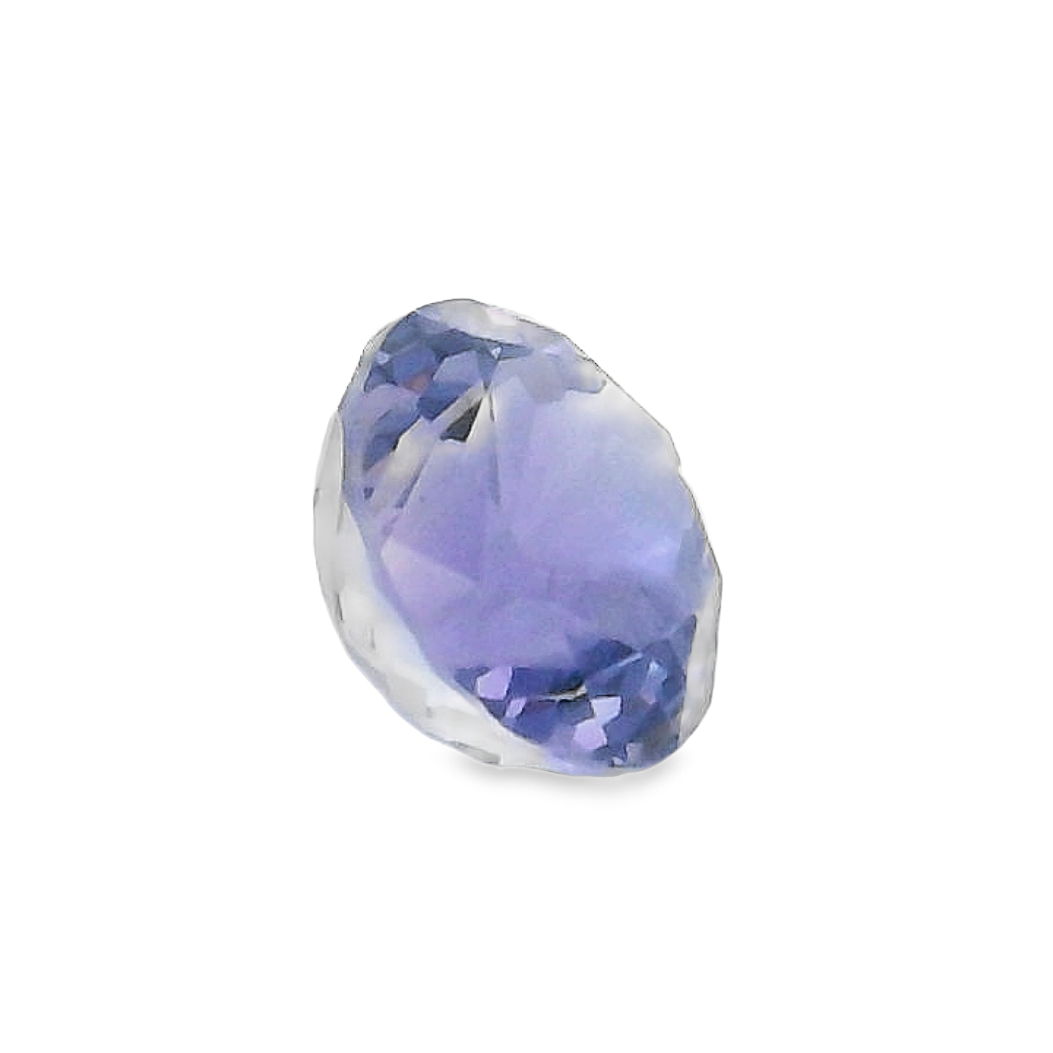 1.06ct Round Purple Sapphire