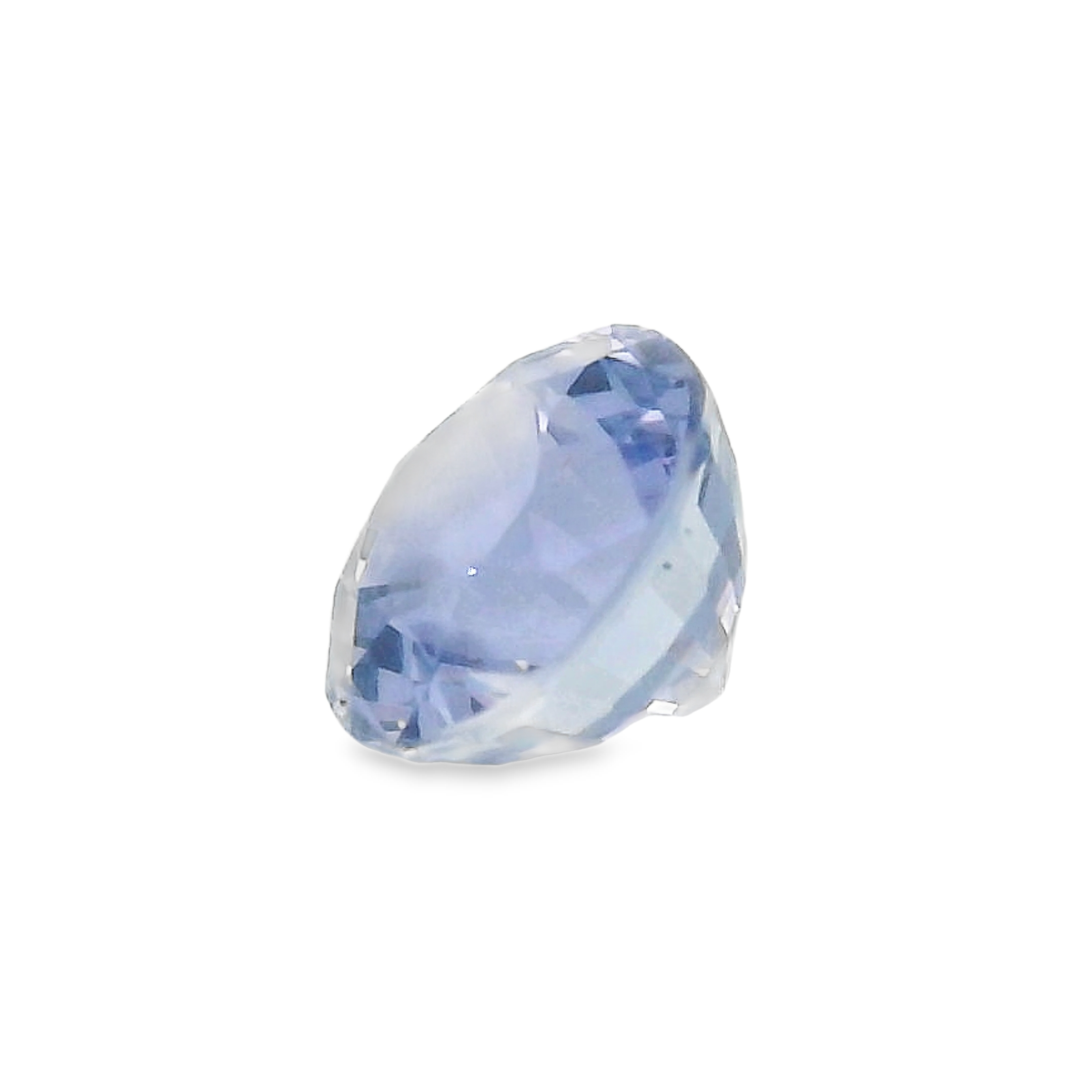 1.01ct Purple Round Brilliant cut Sapphire