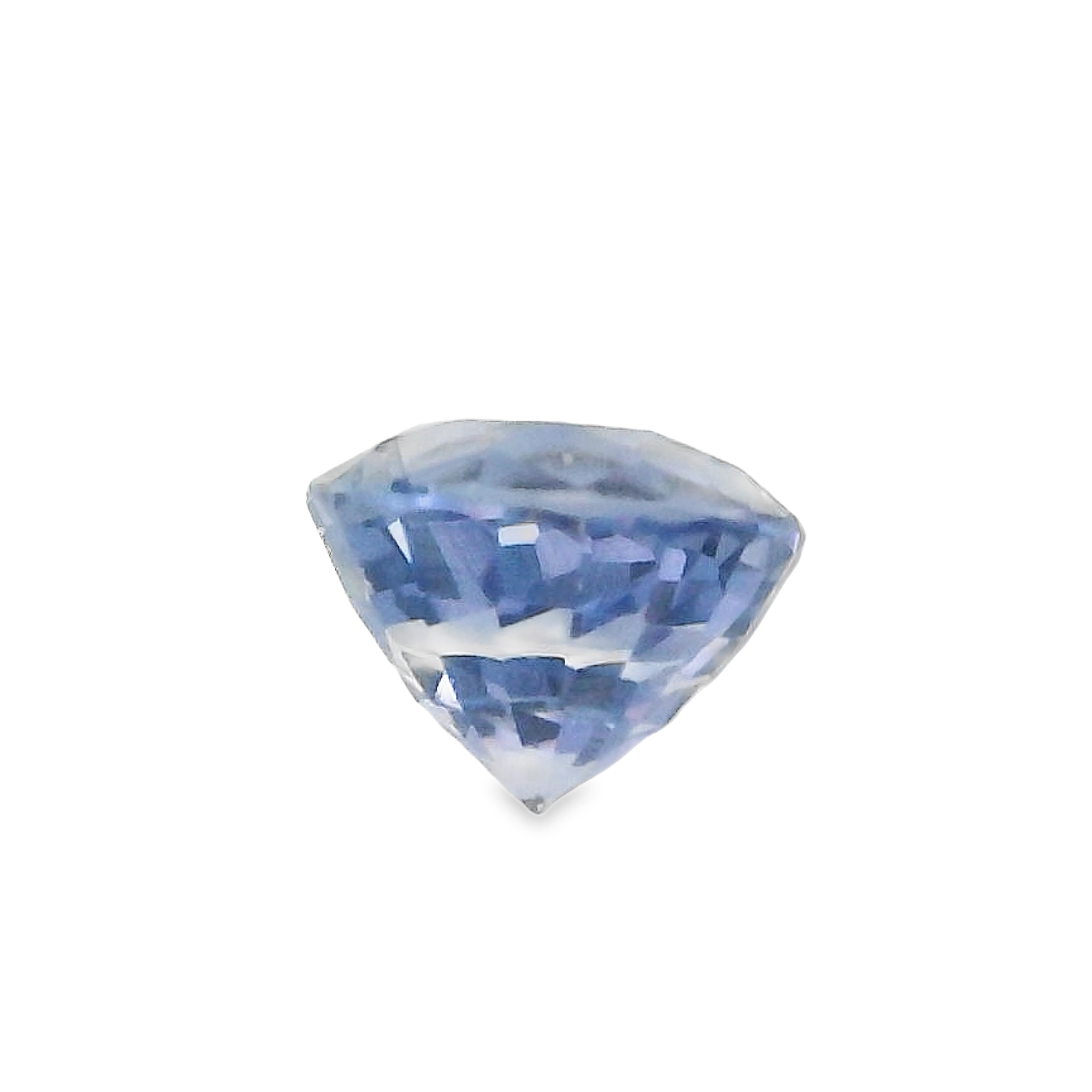 1.01ct Purple Round Brilliant cut Sapphire