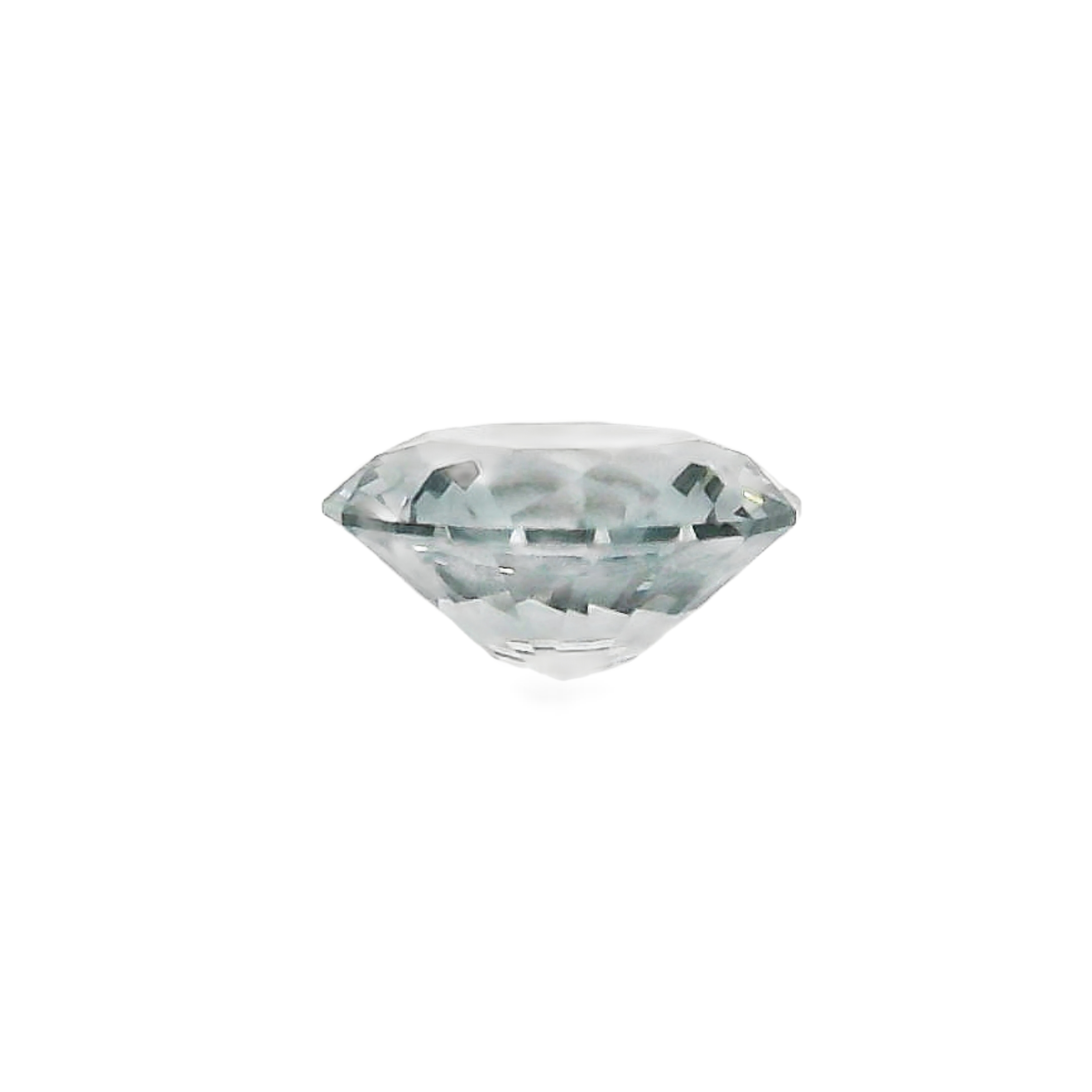 0.81ct , Blue Round Brilliant cut Spinel