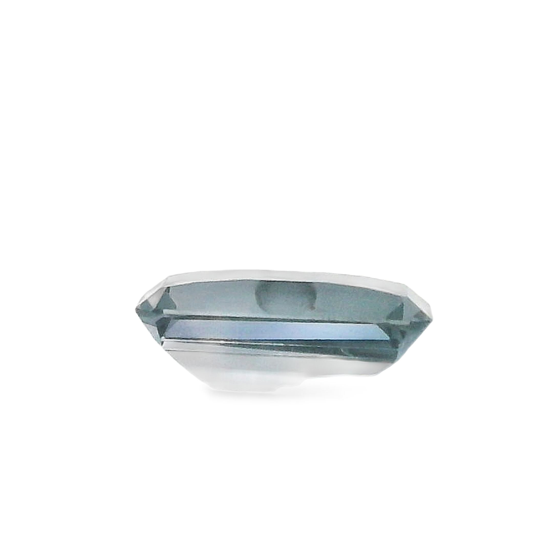 0.83ct , Black Emerald cut Spinel