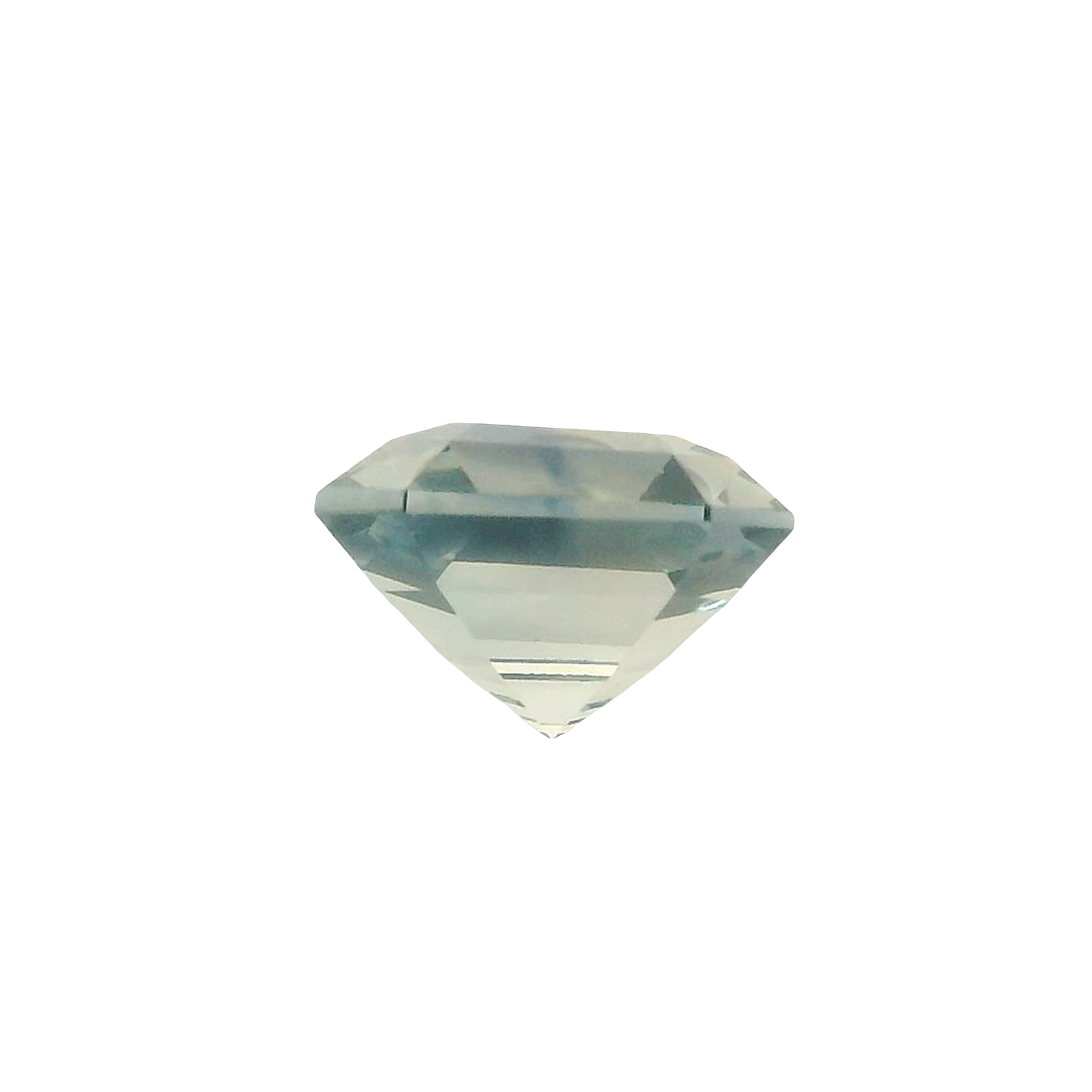 1.74ct Blue, Yellow, Parti Emerald cut Sapphire