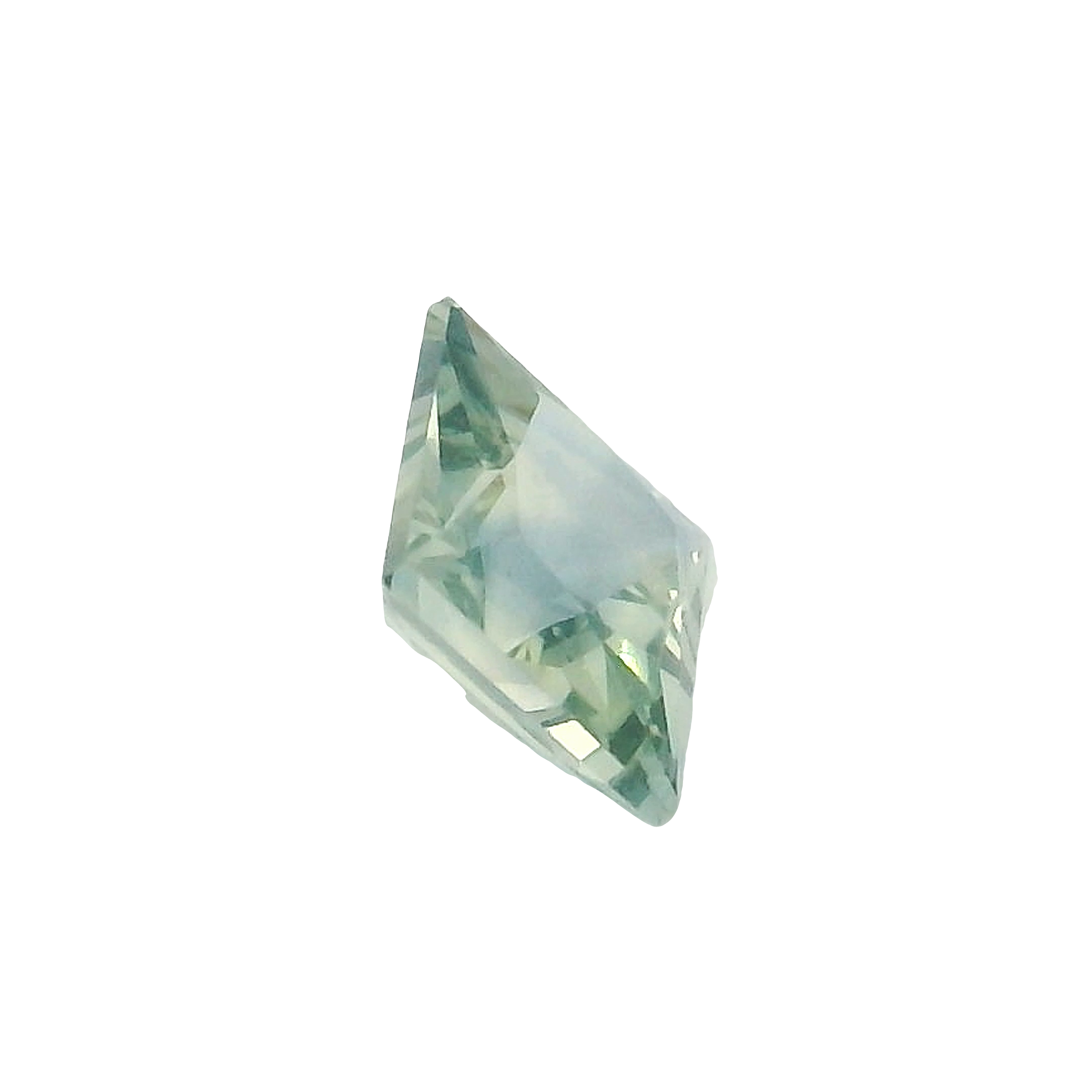 0.62ct Blue, Parti Baguette cut Sapphire