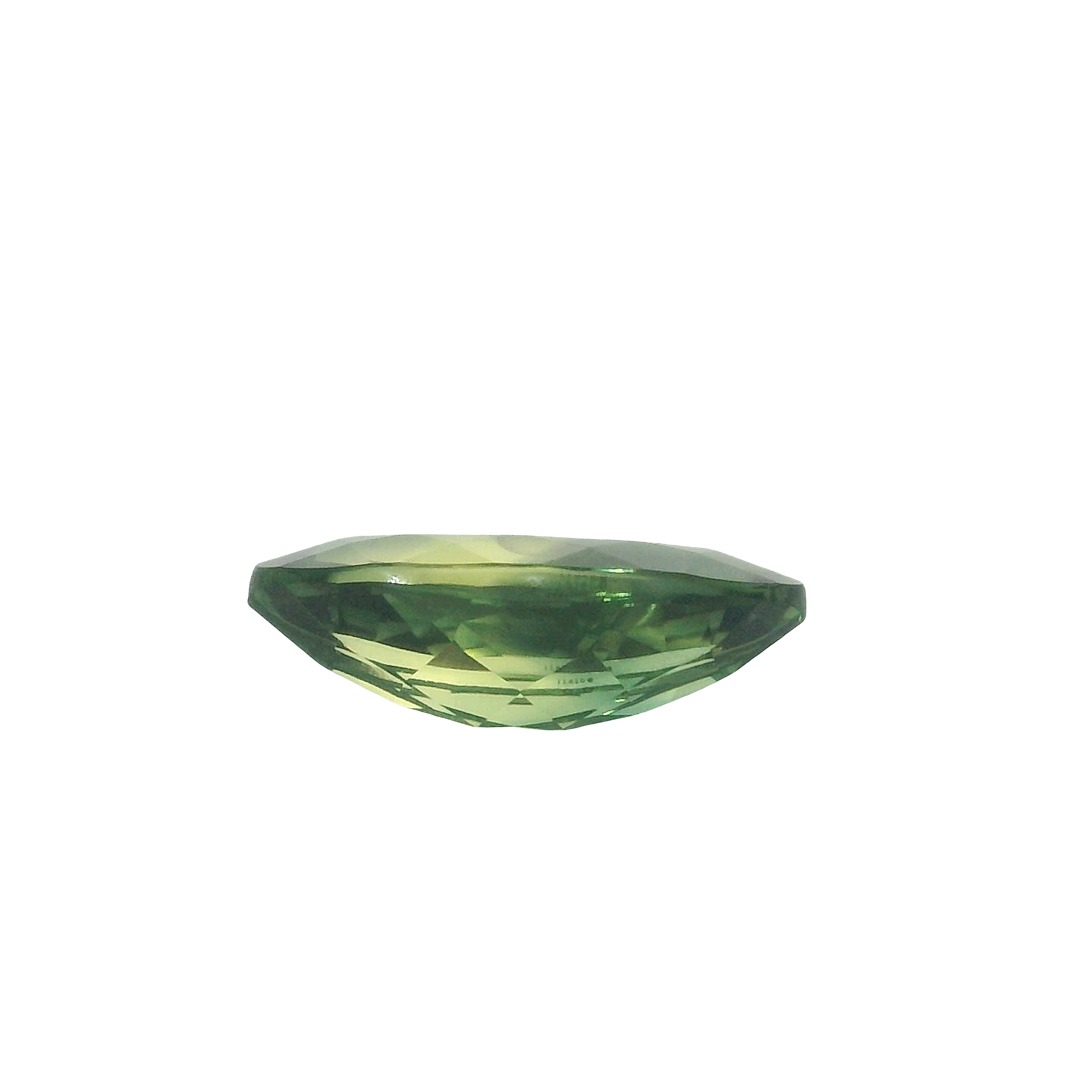 1.39ct Green, Yellow, Parti Marquise cut Sapphire