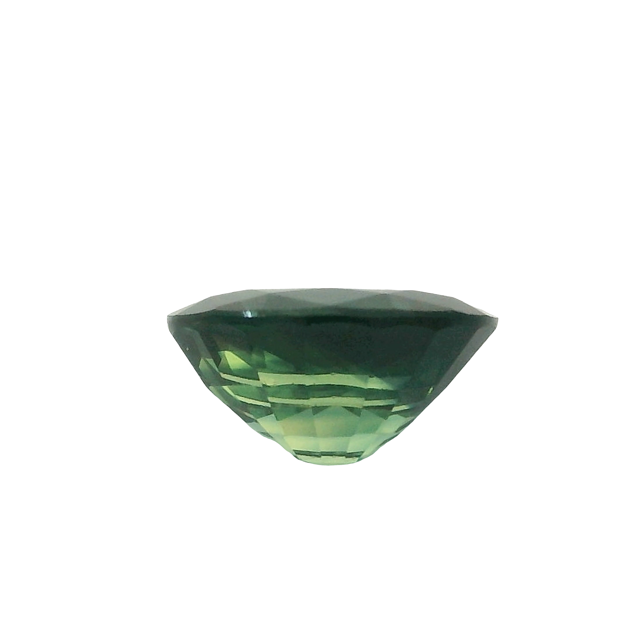 1.57ct Blue, Green, Parti Oval cut Sapphire