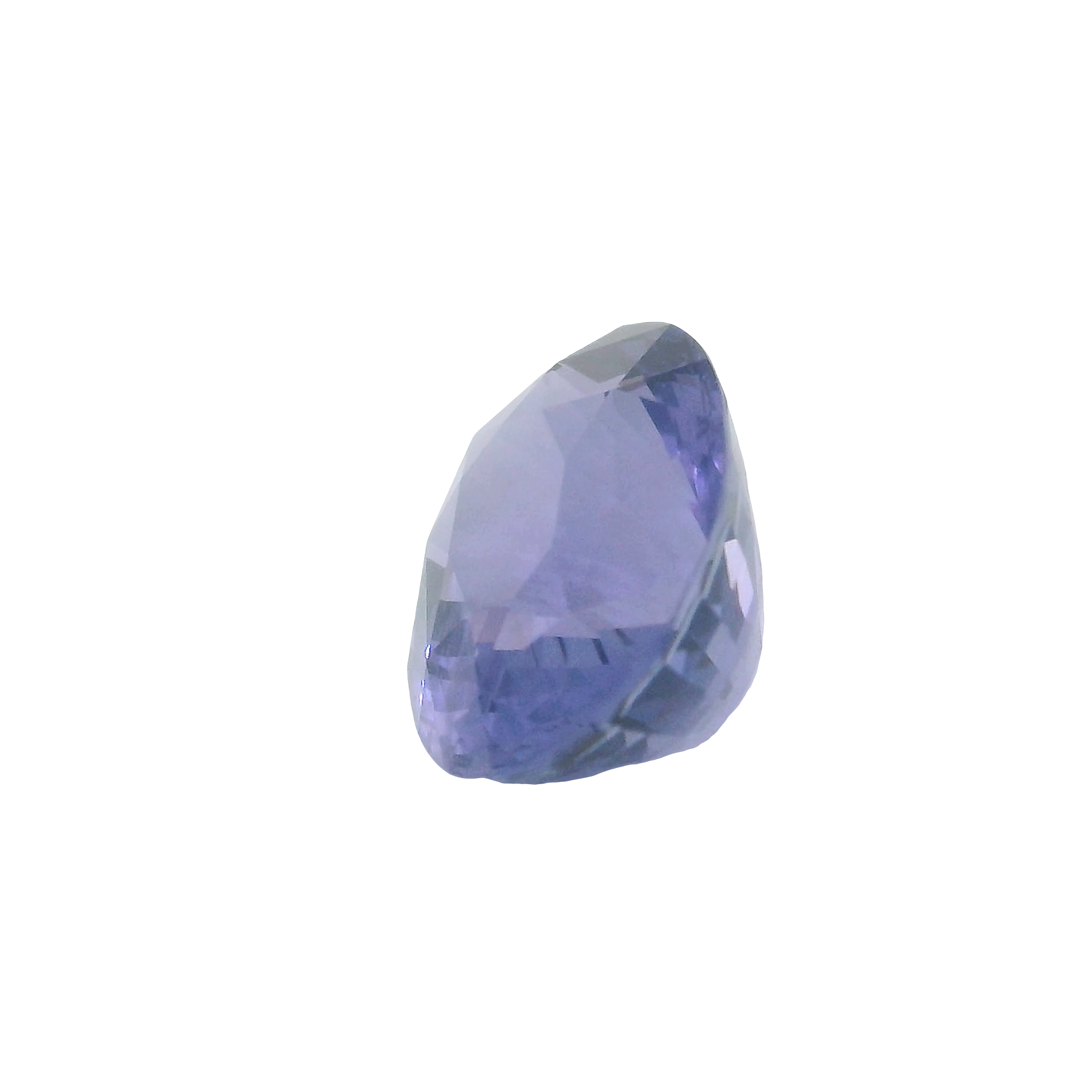 3.22ct , Purple Oval cut Sapphire