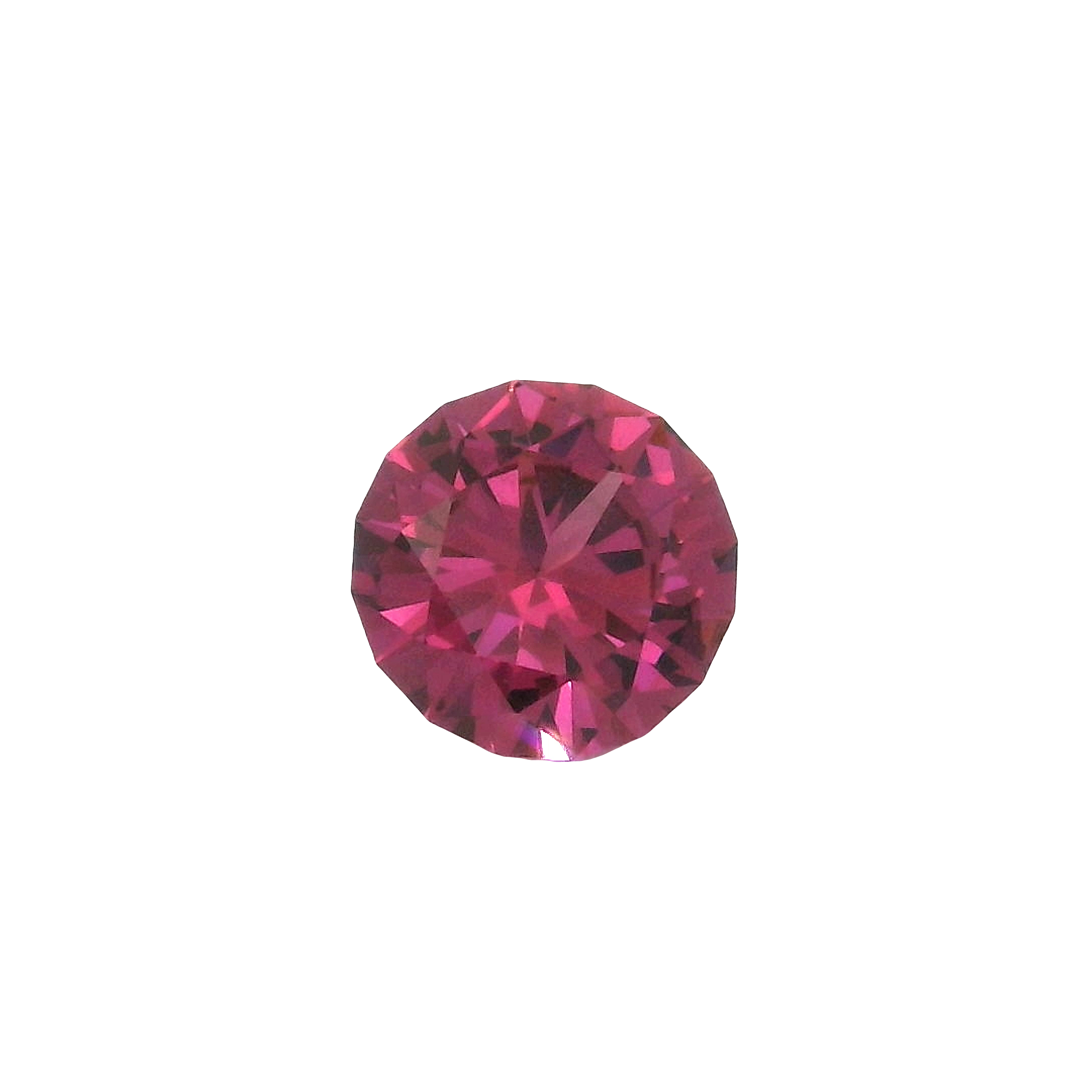 1.16ct , Pink Round Brilliant cut Garnet