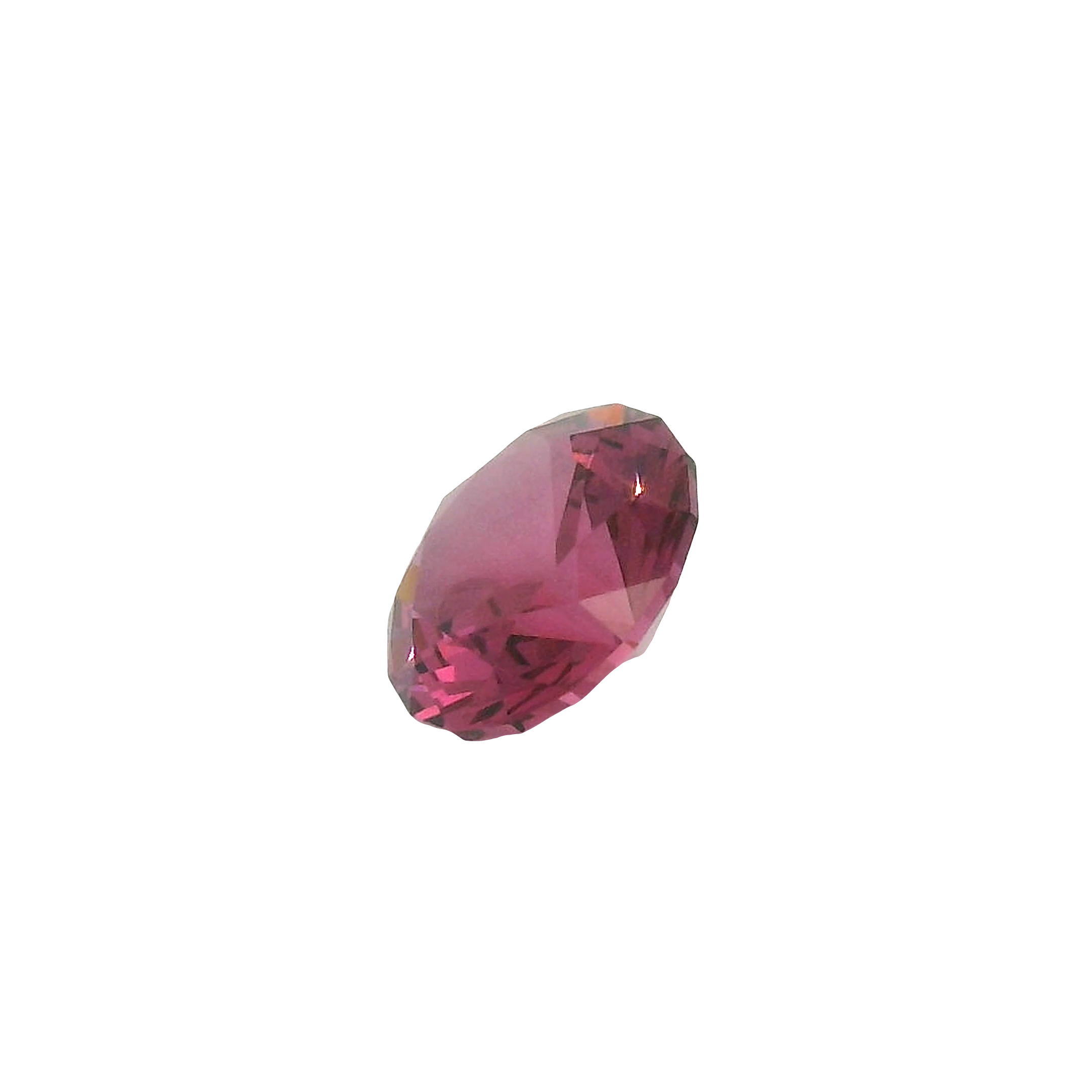 1.16ct , Pink Round Brilliant cut Garnet