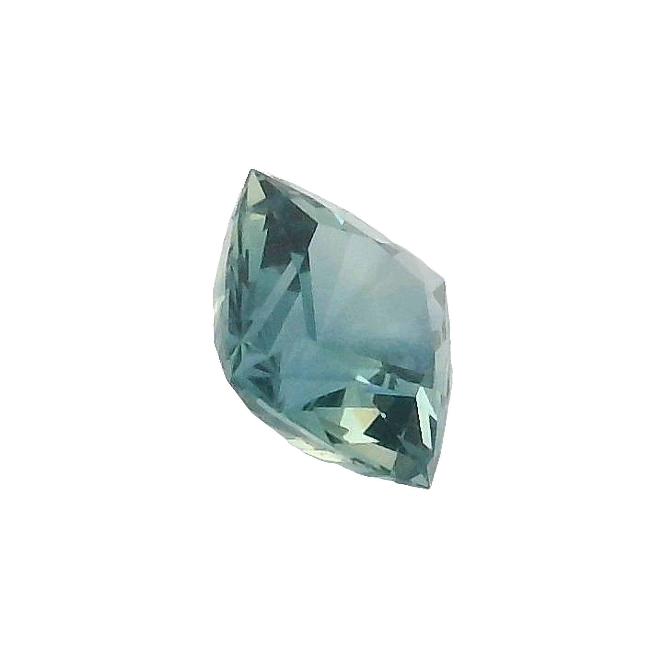 0.76ct , Blue Cushion cut Tasmanian Sapphire