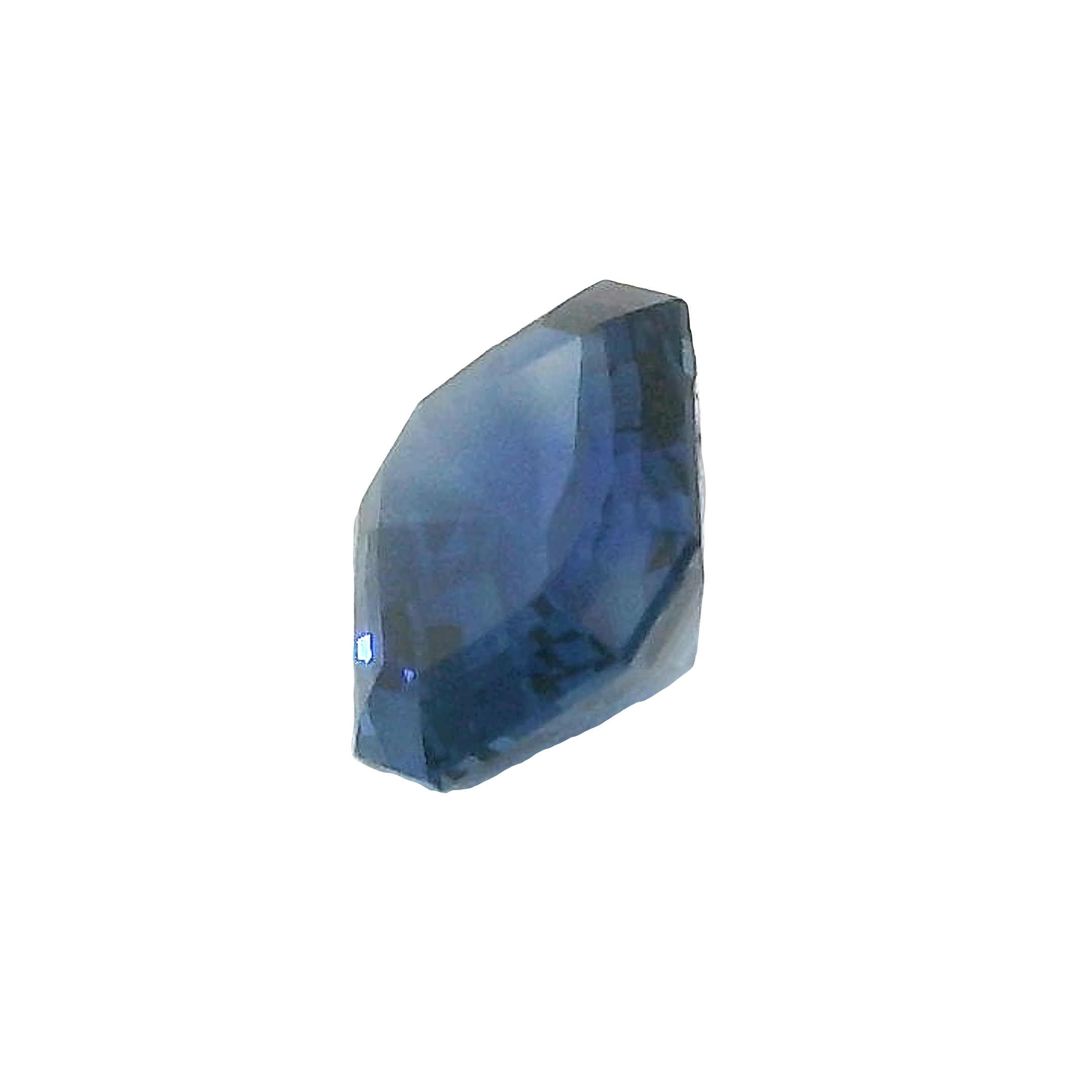 0.79ct , Blue Emerald cut Tasmanian Sapphire