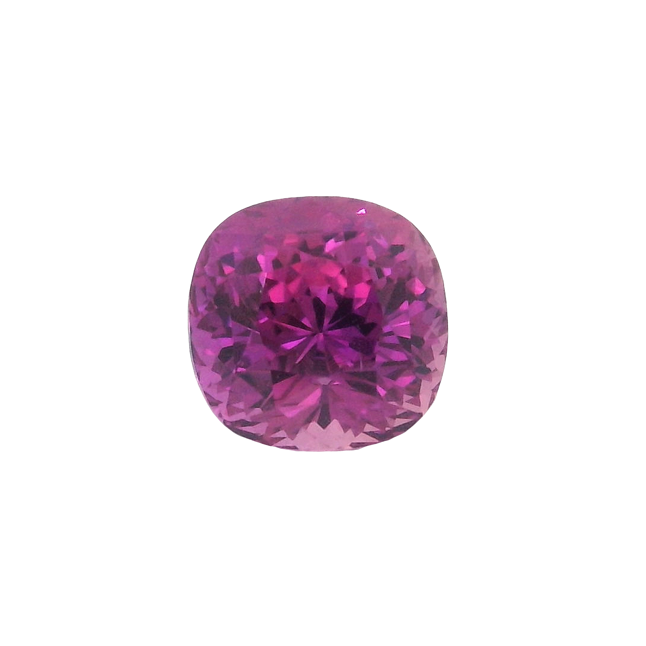 1.07ct , Pink Cushion cut Ruby