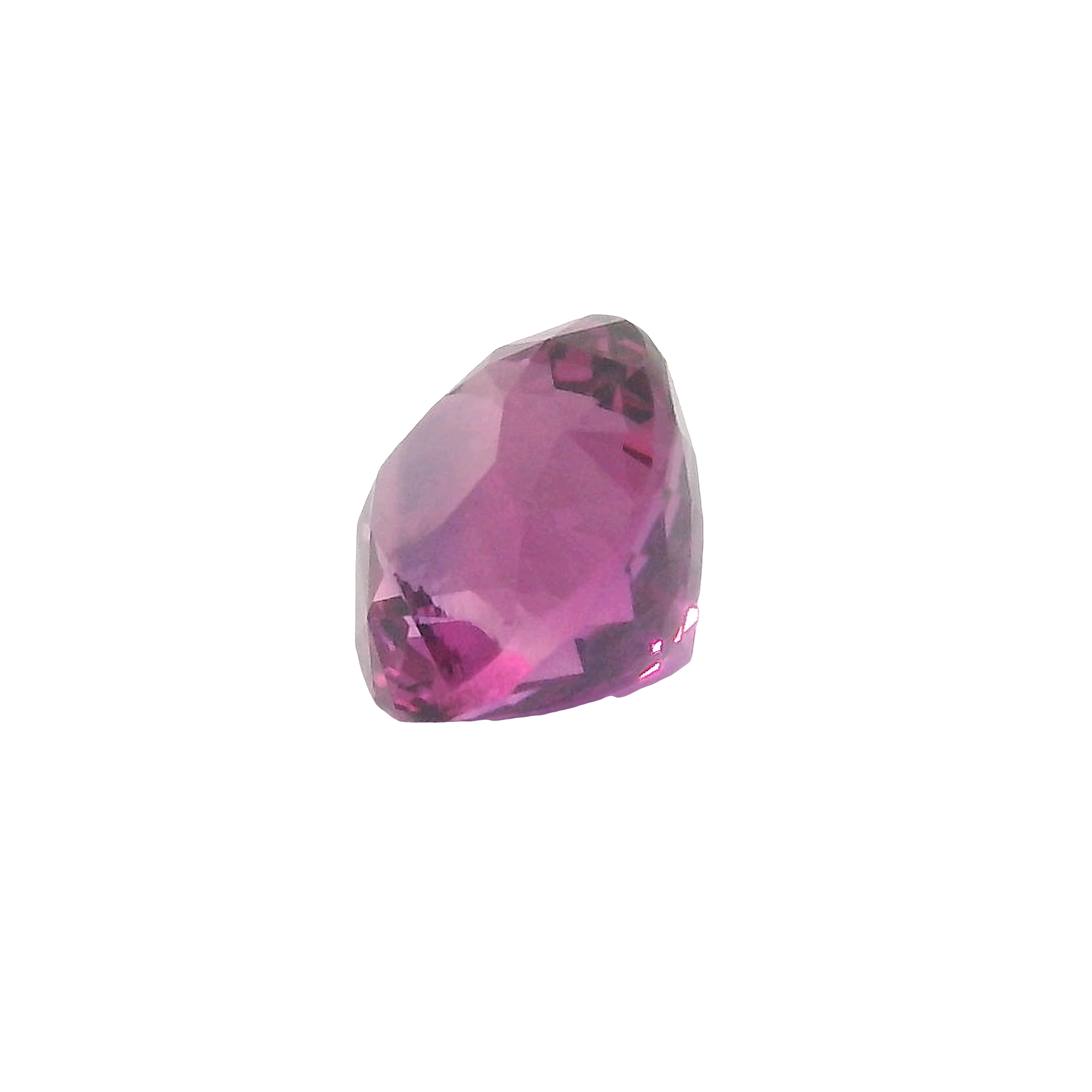 1.07ct , Pink Cushion cut Ruby