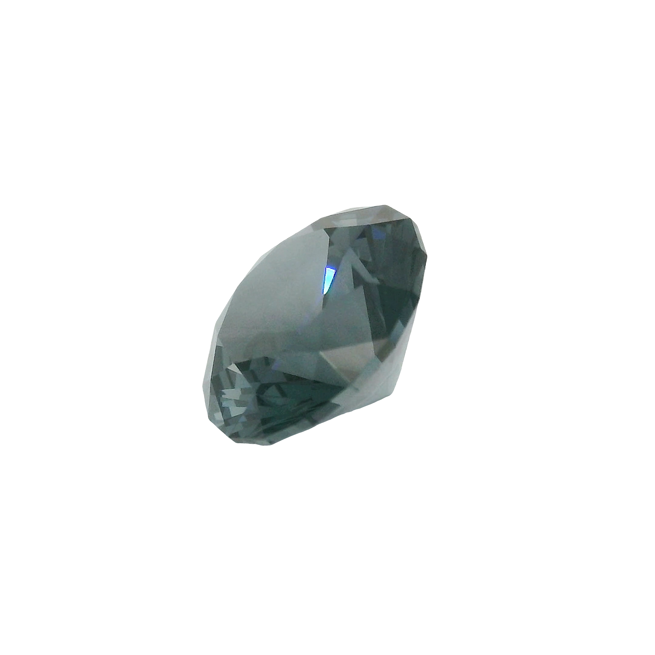 2.49ct , Blue Round Brilliant cut Spinel