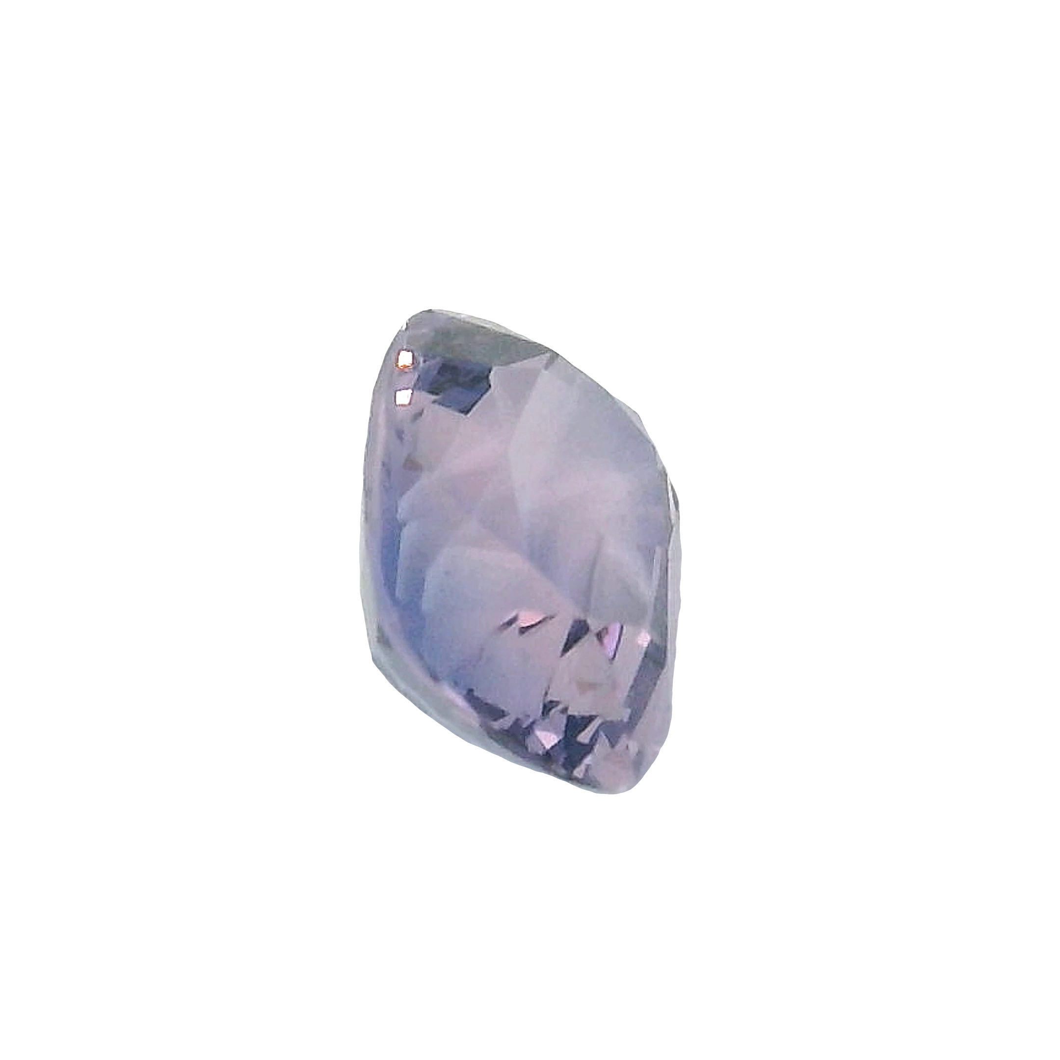 1.61ct , Purple Cushion cut Sapphire