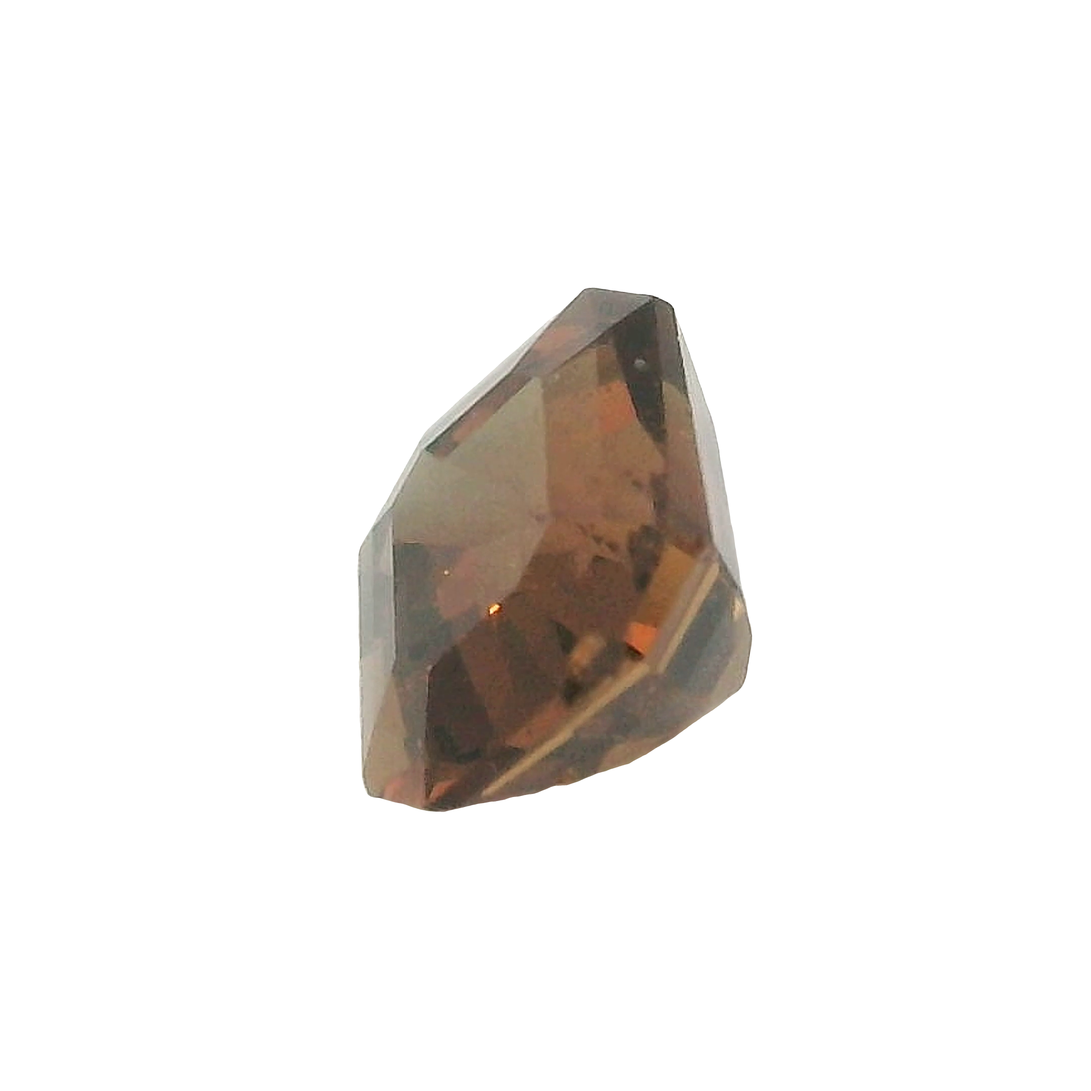 1.21ct , Brown Emerald cut Sapphire