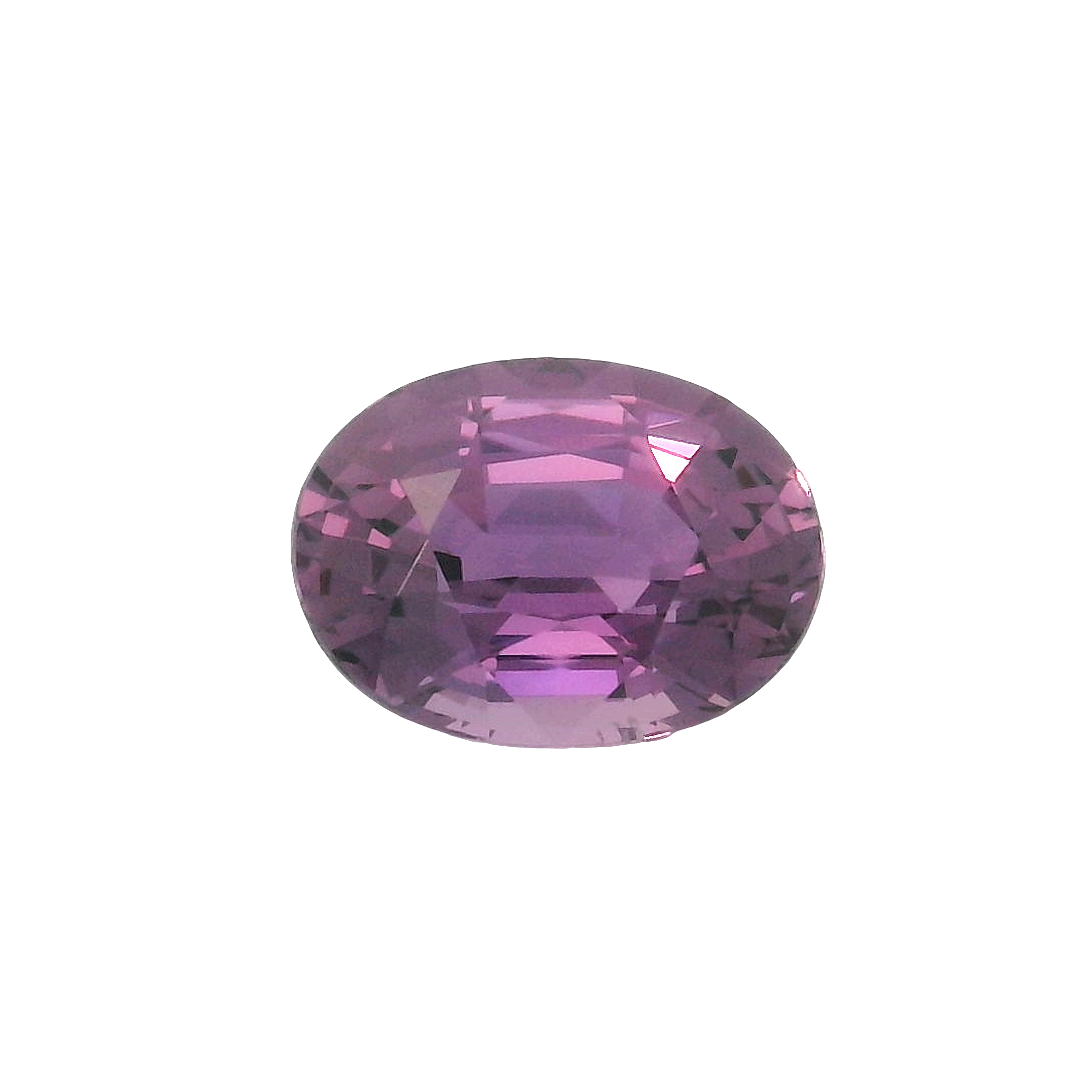 2.10ct , Purple Oval cut Sapphire