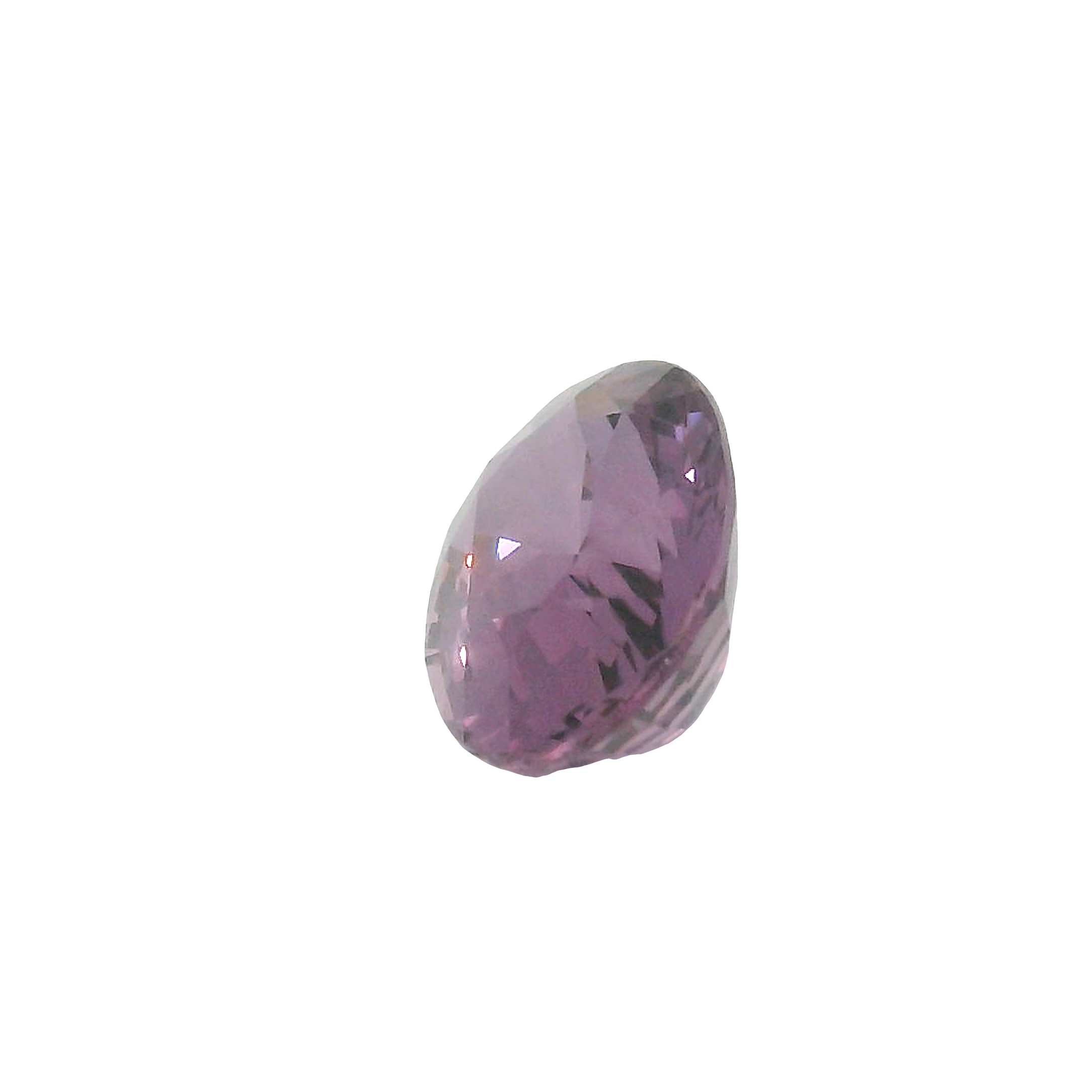 2.10ct , Purple Oval cut Sapphire