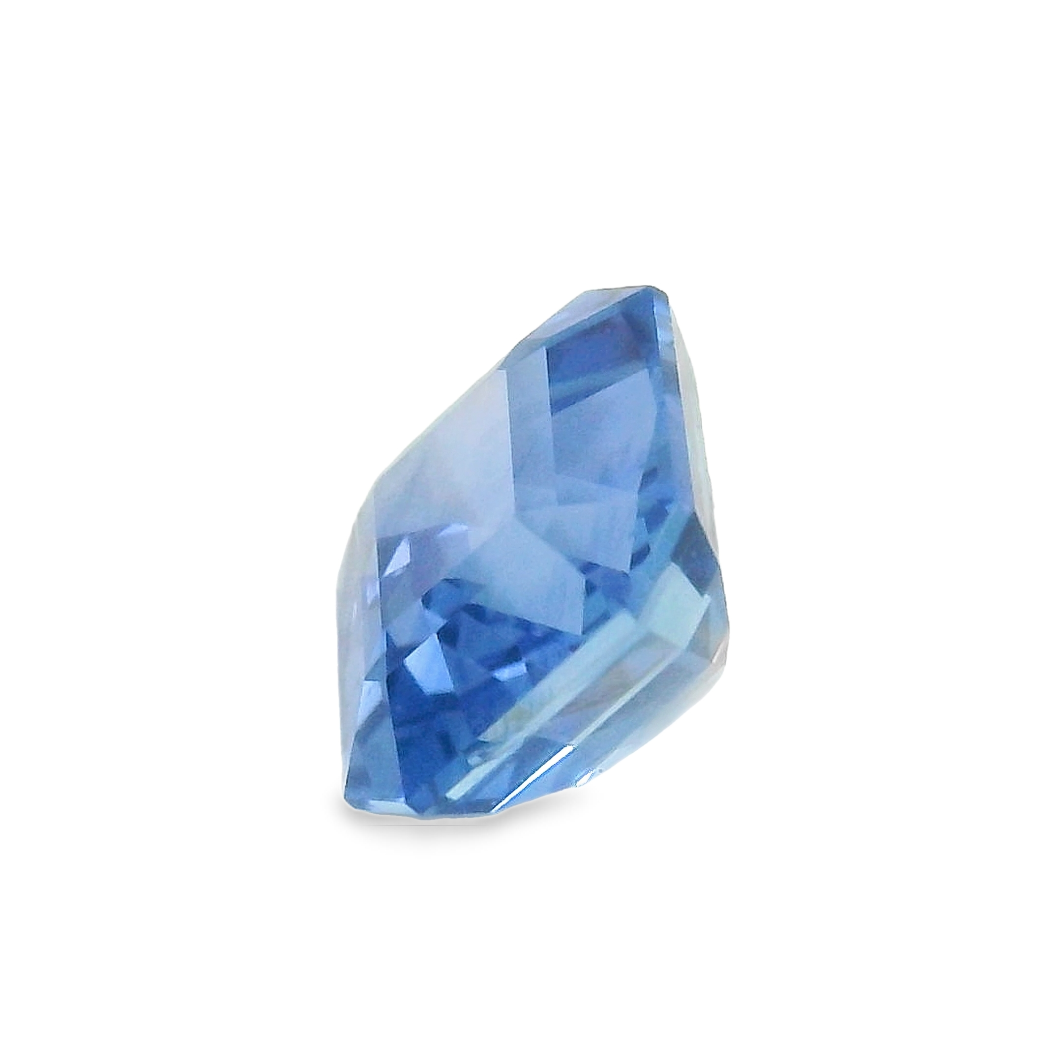 2.04ct Blue Emerald cut Sapphire