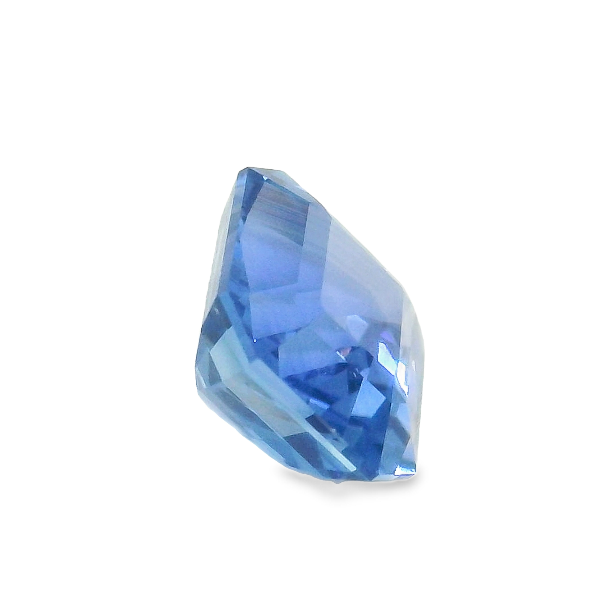 2.04ct Blue Emerald cut Sapphire