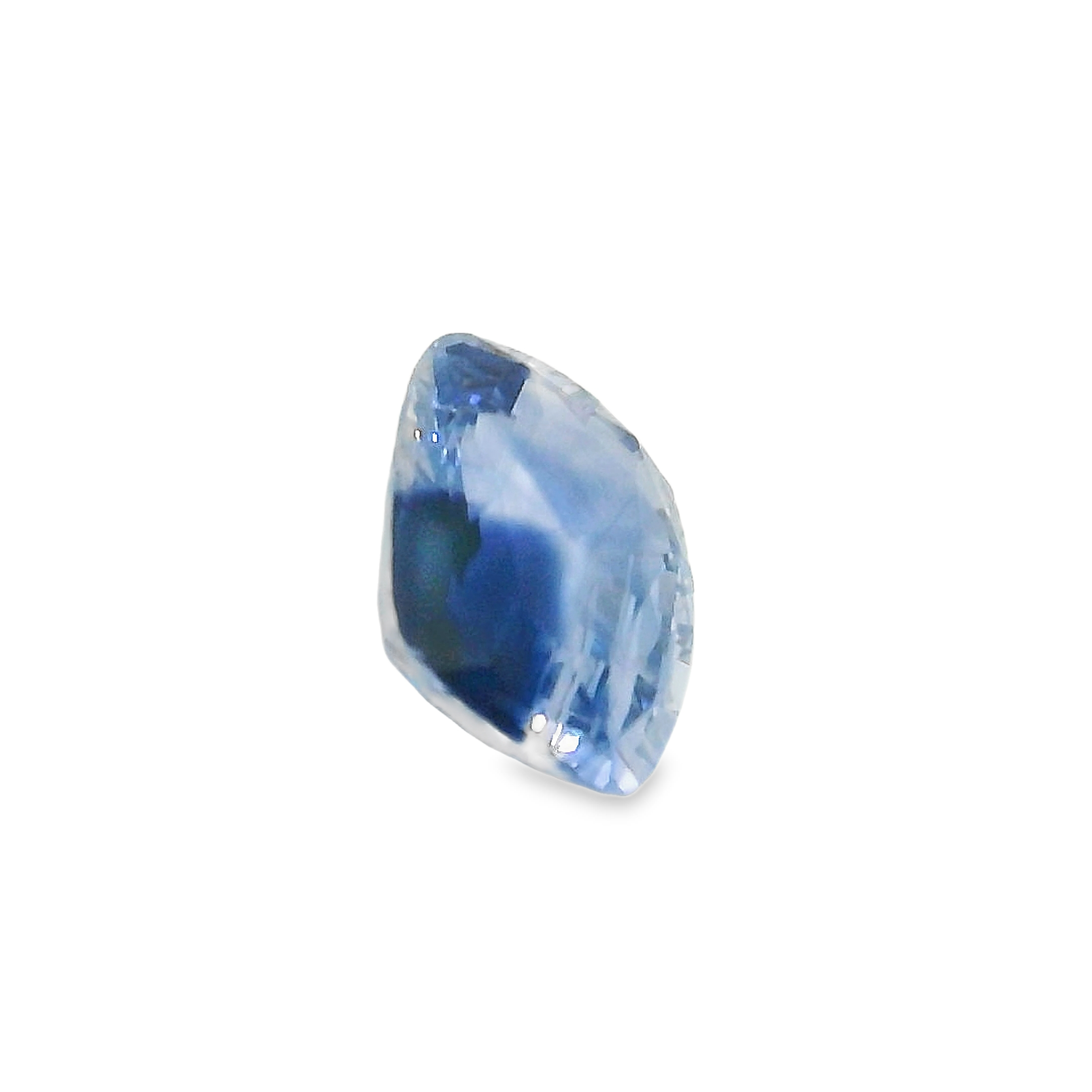 1.61ct Blue Cushion cut Sapphire