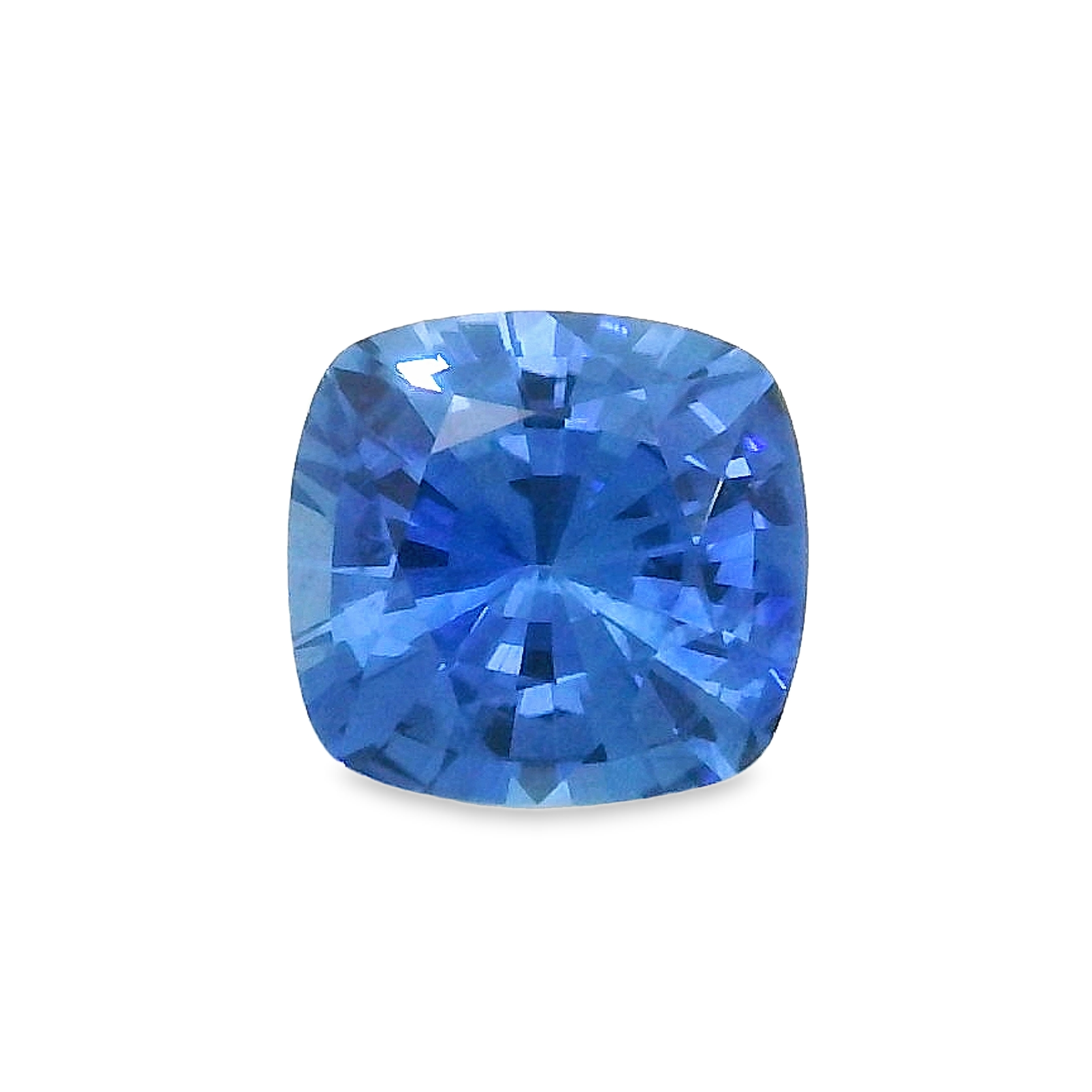 1.25ct Blue Cushion cut Sapphire