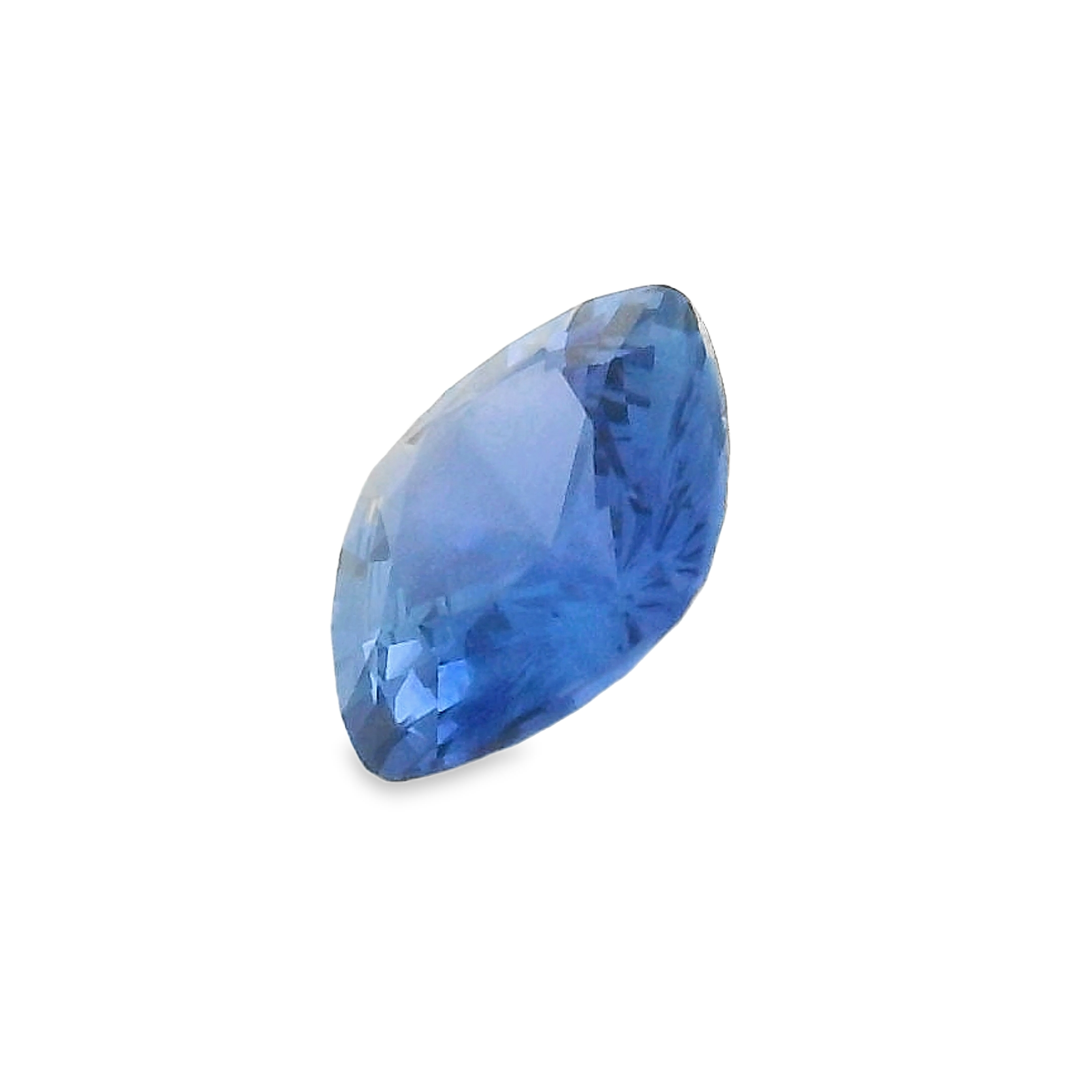1.25ct Blue Cushion cut Sapphire