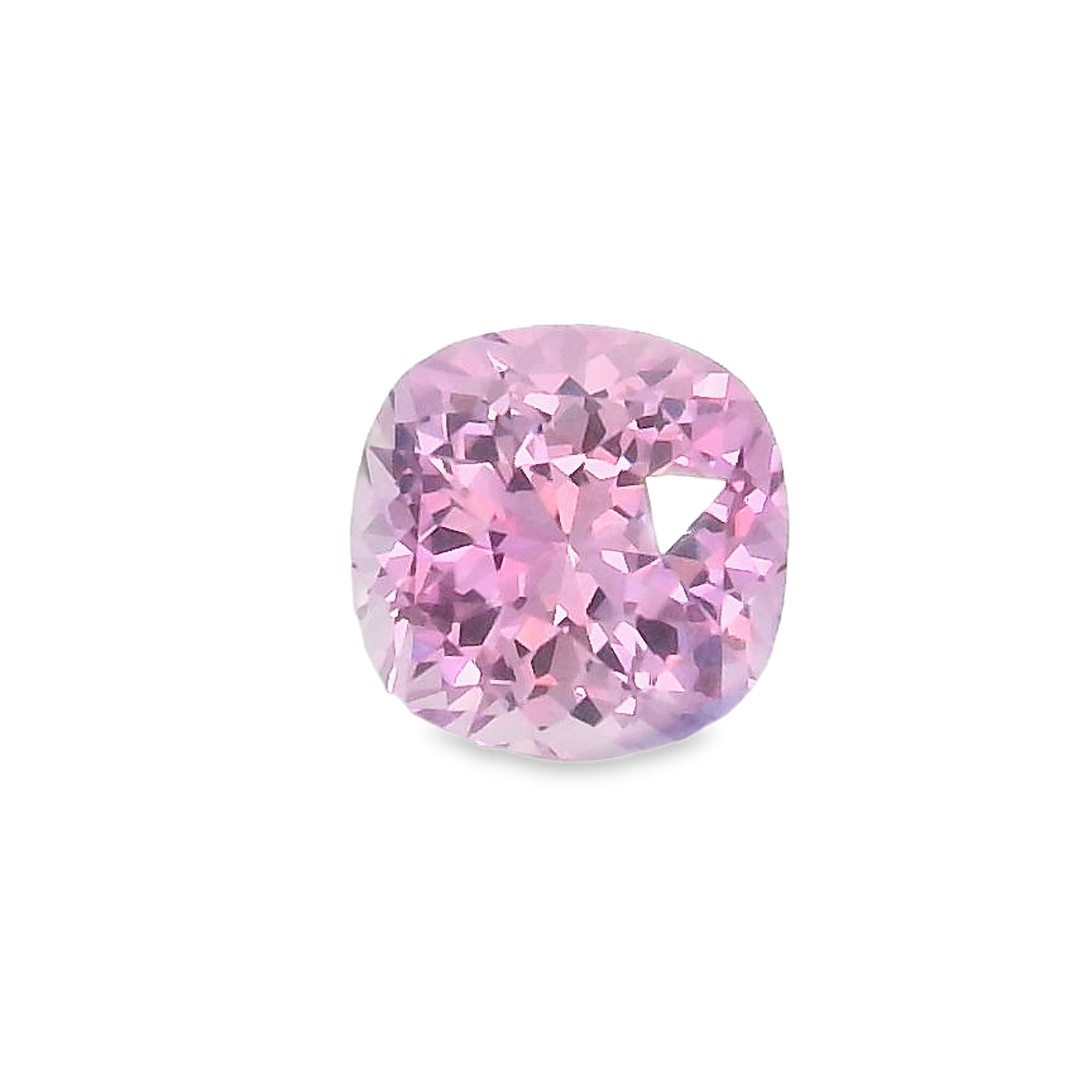 0.64ct Pink Cushion cut Sapphire