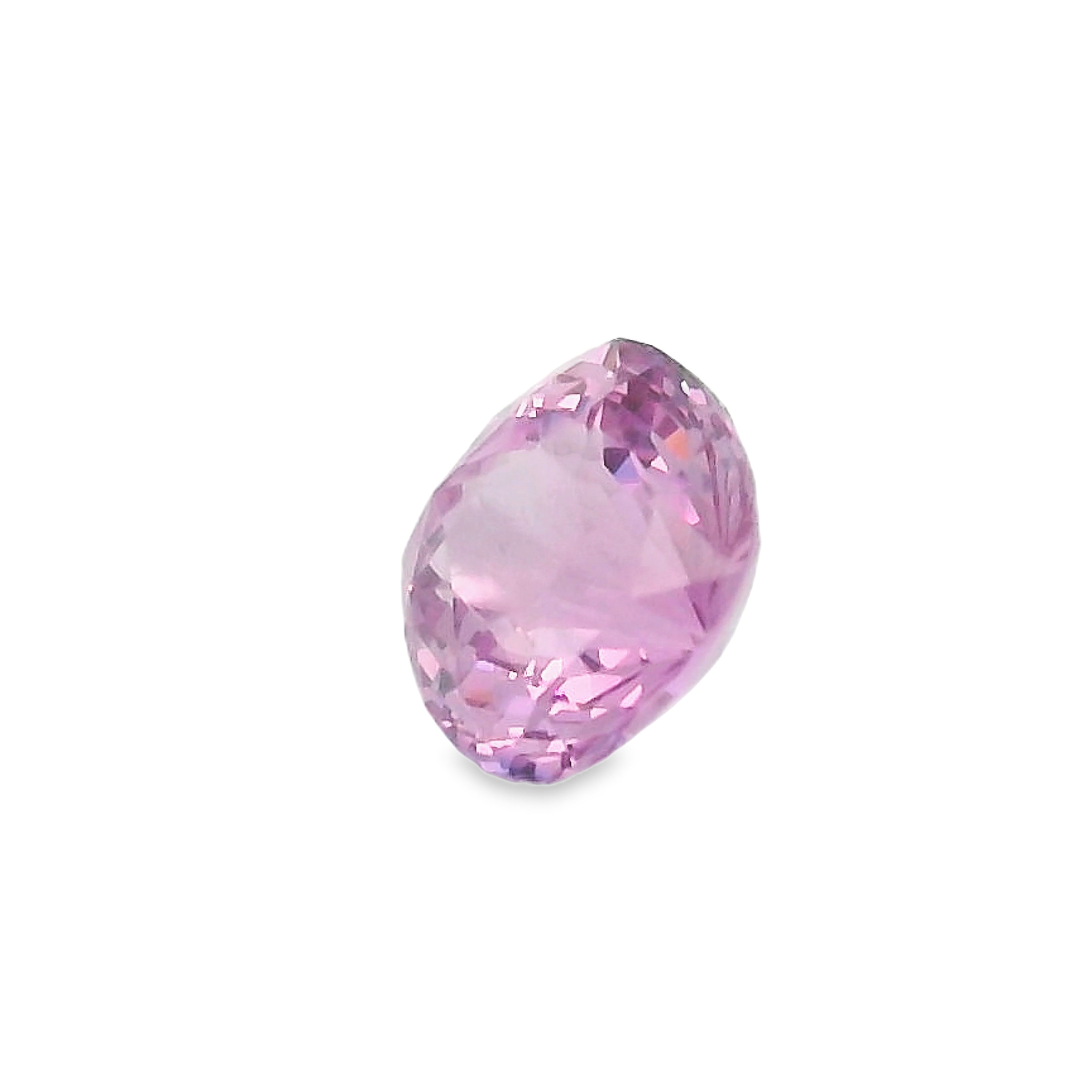 0.64ct Pink Cushion cut Sapphire