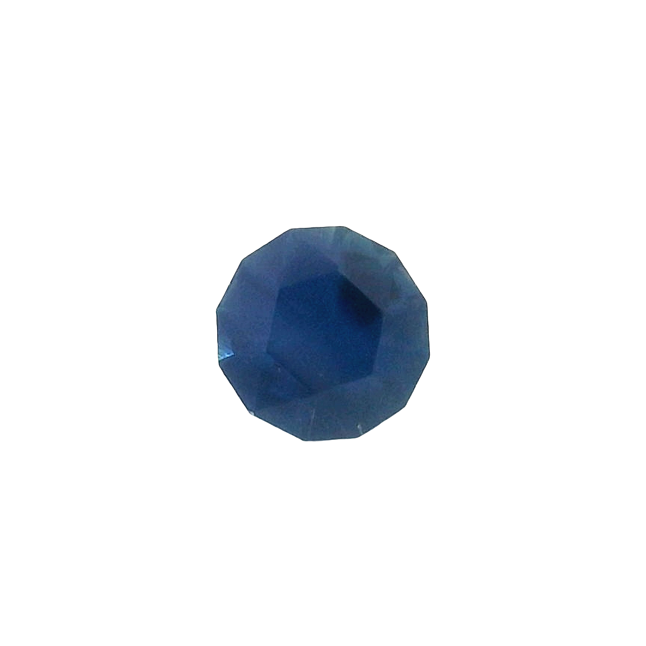 0.41ct Blue Round Brilliant cut Tasmanian Sapphire