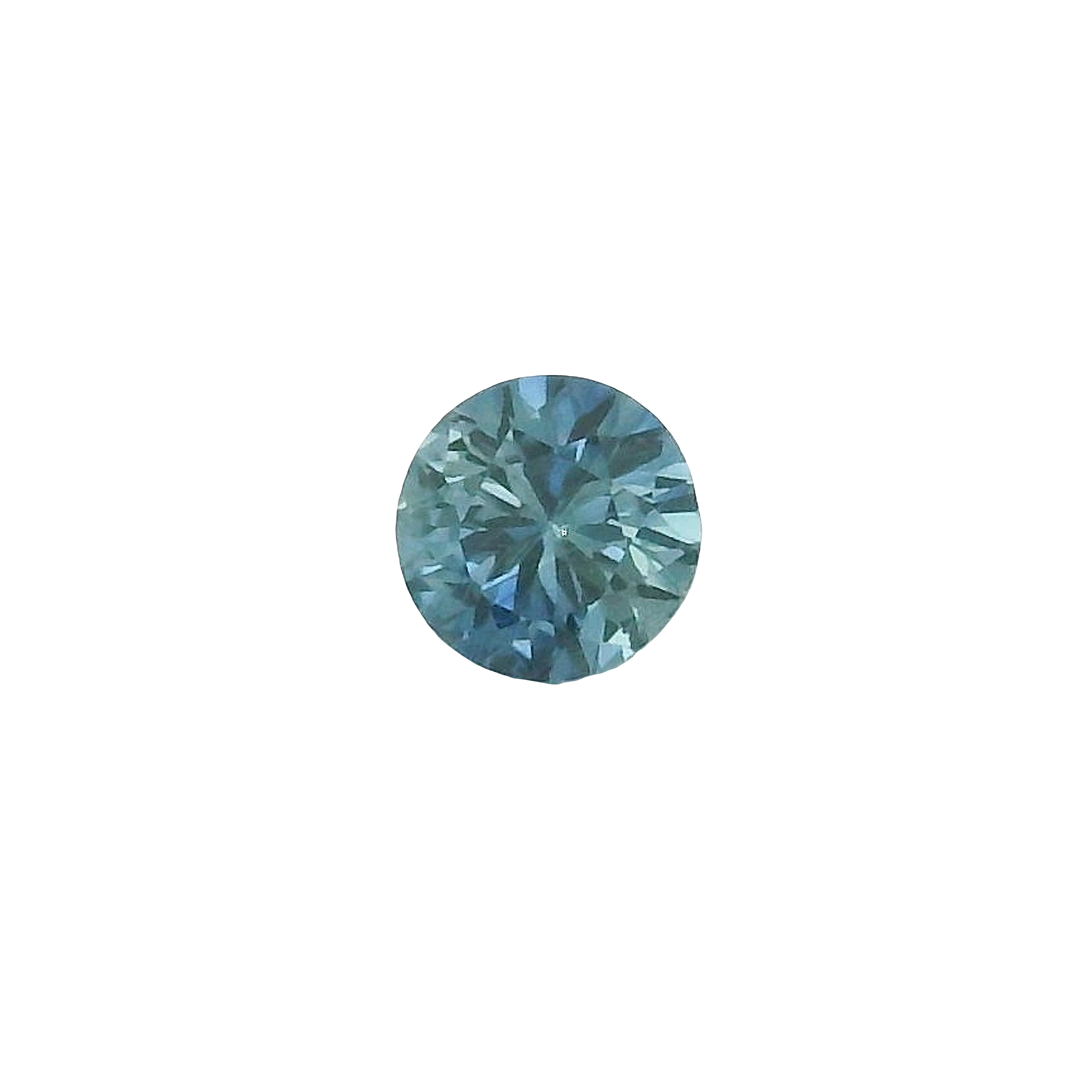 0.29ct Blue Round Brilliant cut Tasmanian Sapphire