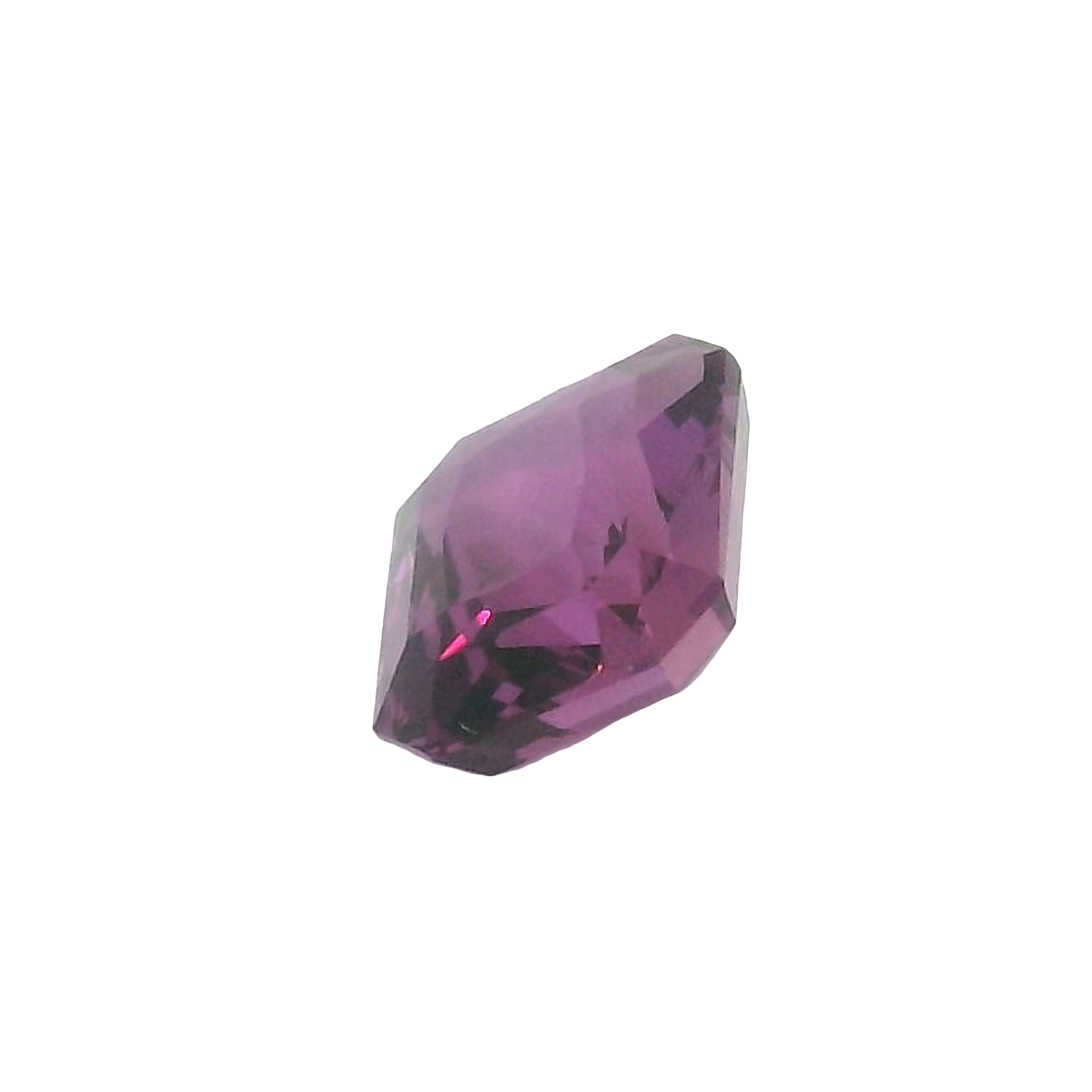 1.10ct Purple radiant cut sapphire