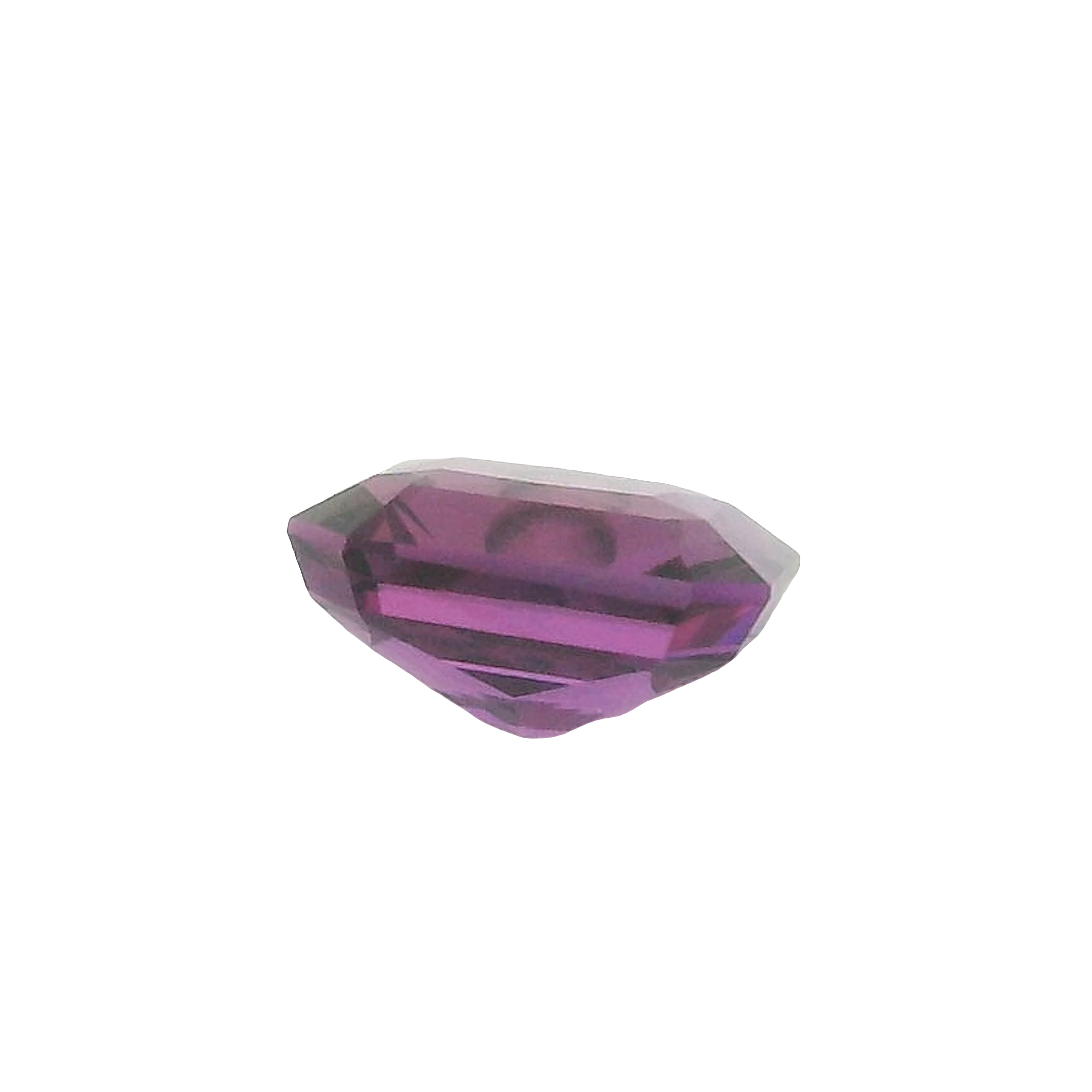 1.10ct Purple radiant cut sapphire