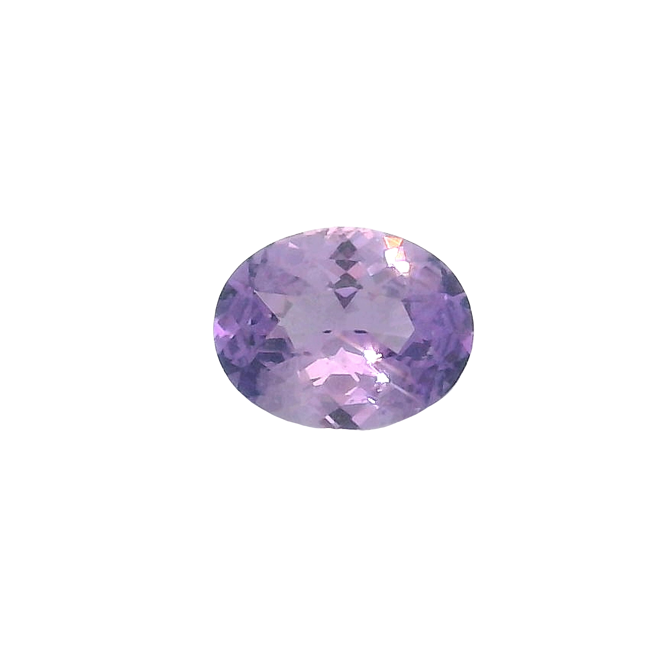 0.42ct Purple Oval cut Sapphire