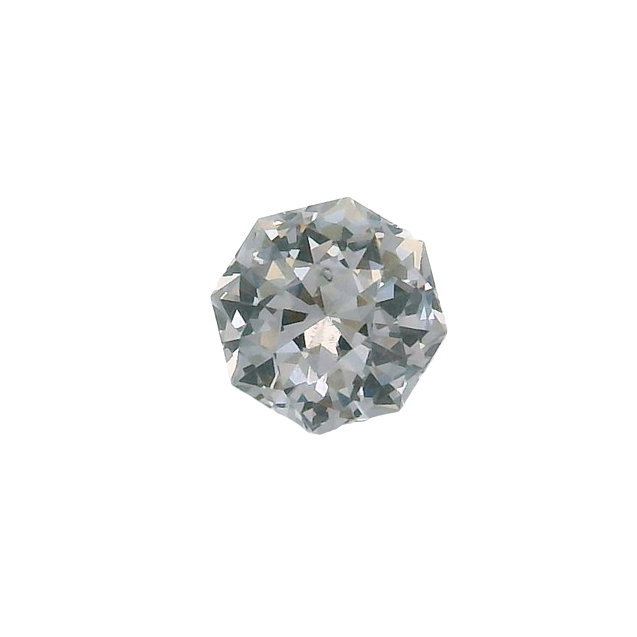 0.60ct Grey Octagon cut Spinel