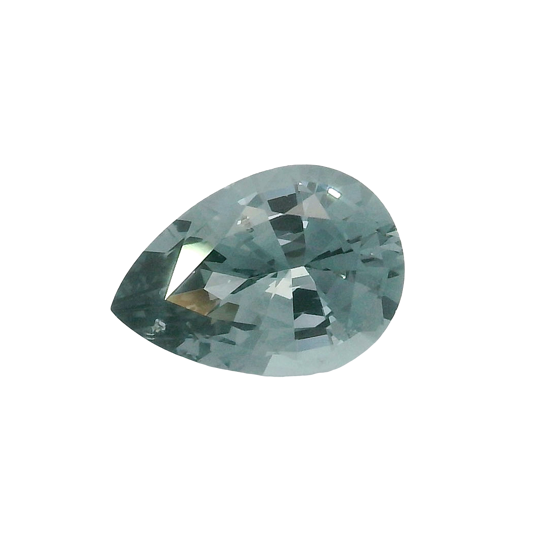 1.59ct Grey Pear cut Spinel