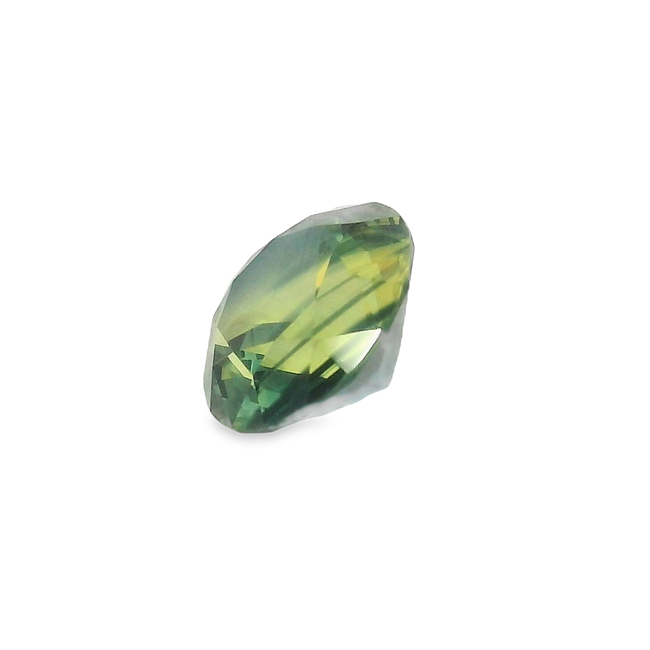 1.03ct Round Brilliant Parti Sapphire