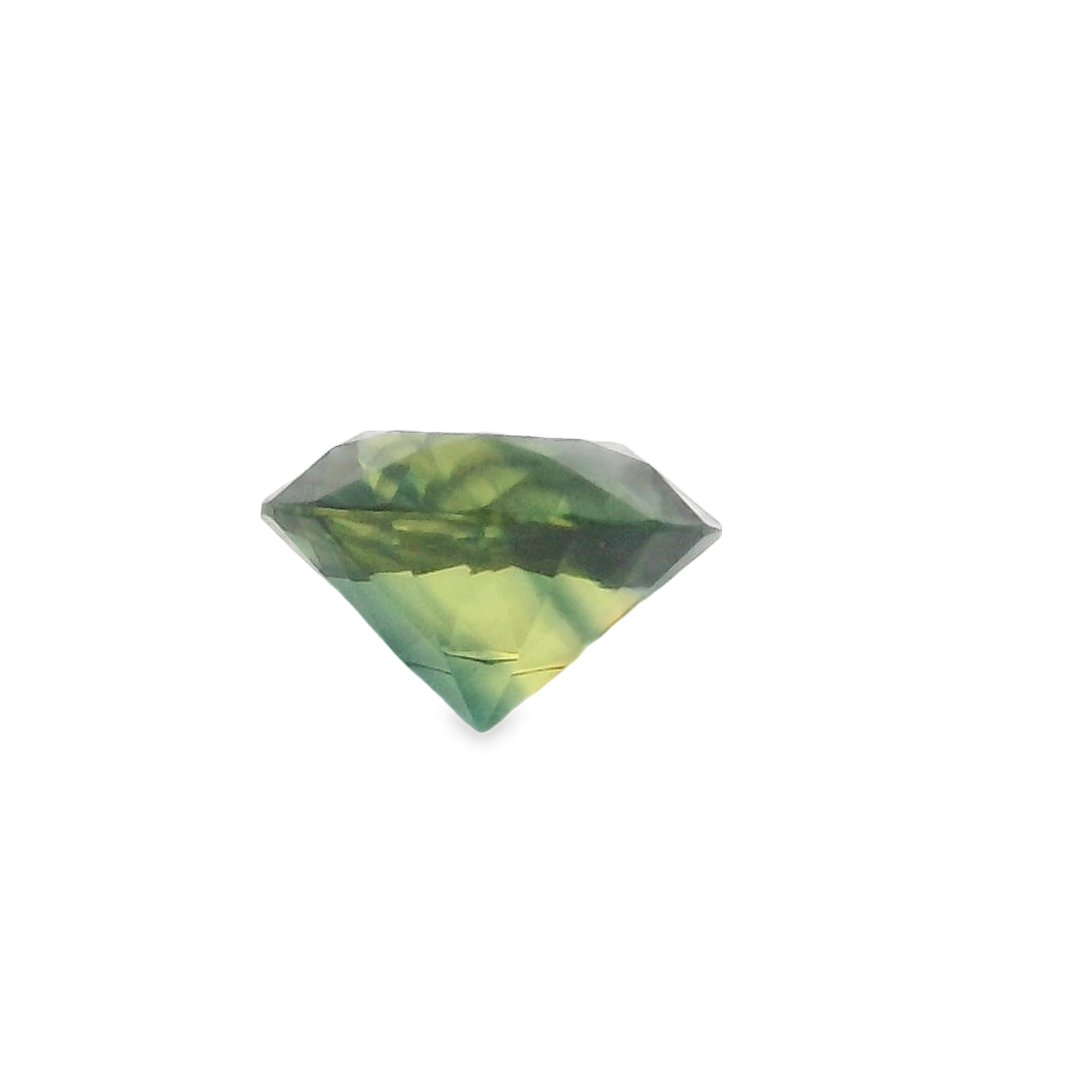 1.03ct Round Brilliant Parti Sapphire