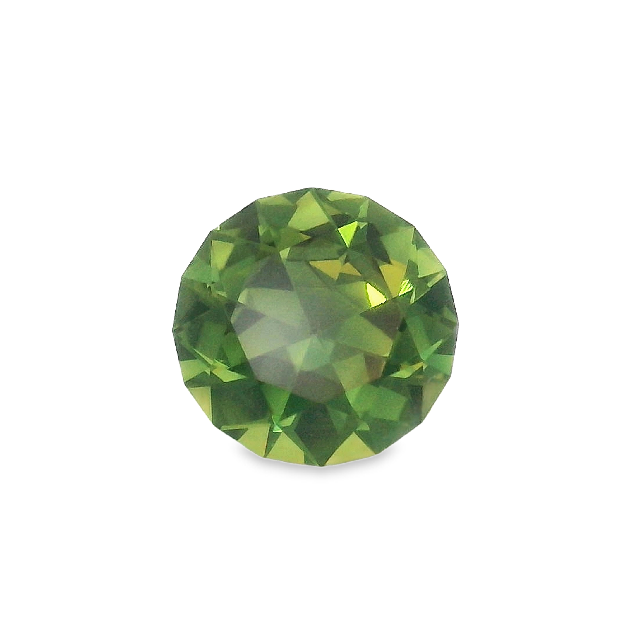 1.31ct Round Green Australian Sapphire